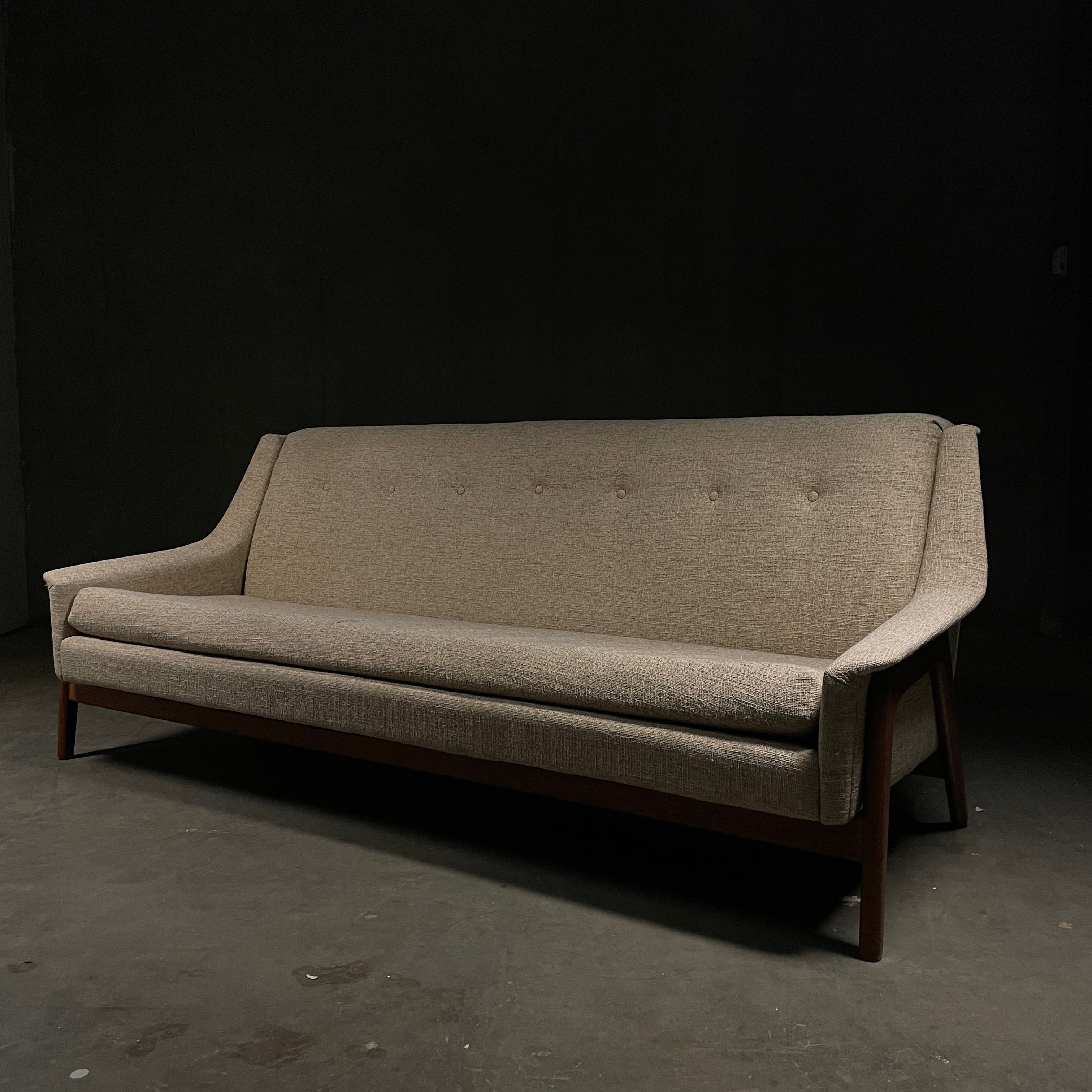 Vintage Mid-Century Modern Sofa Lounge Chair by Folke Ohlsson for DUX