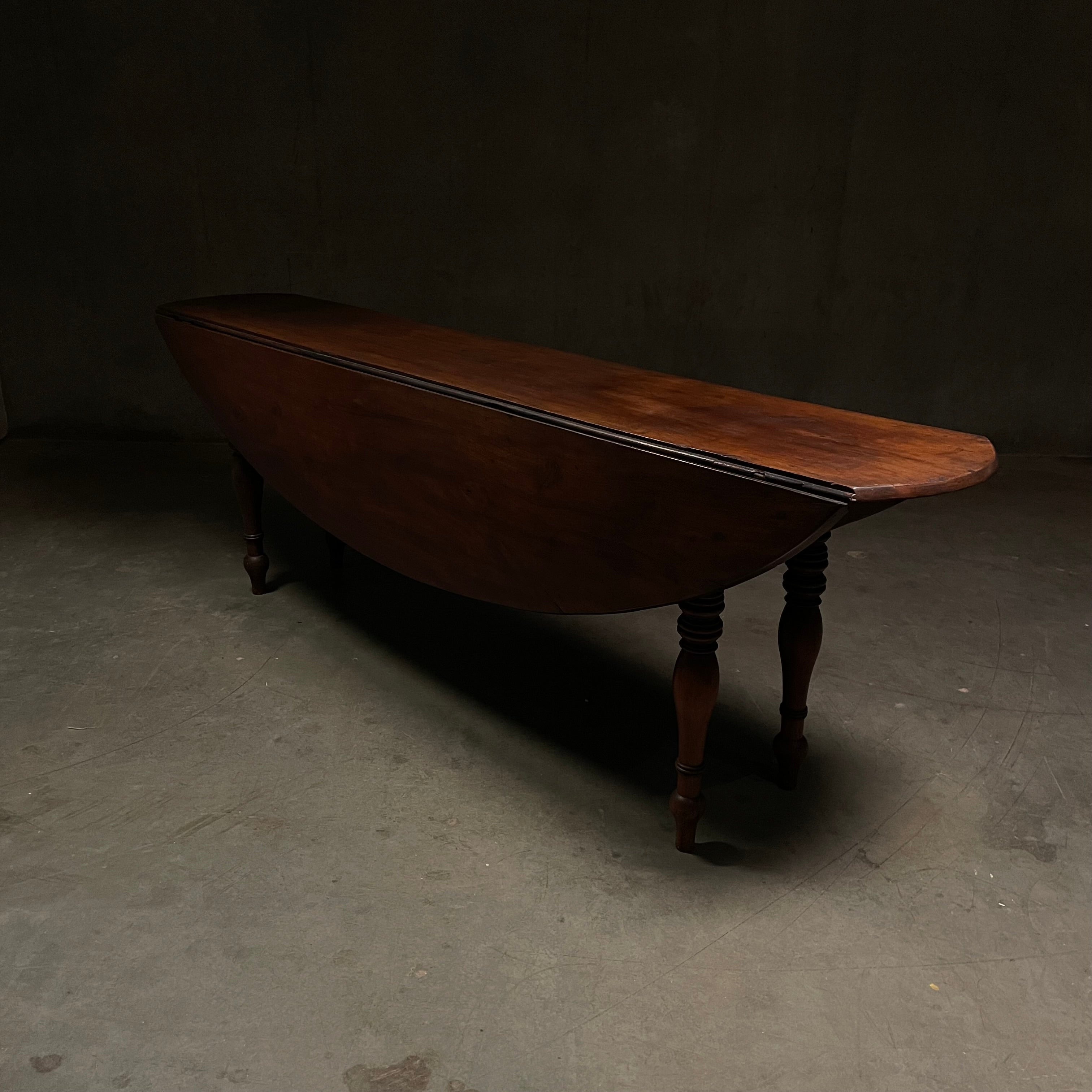 1860 Mahogany Folding Sofa Table