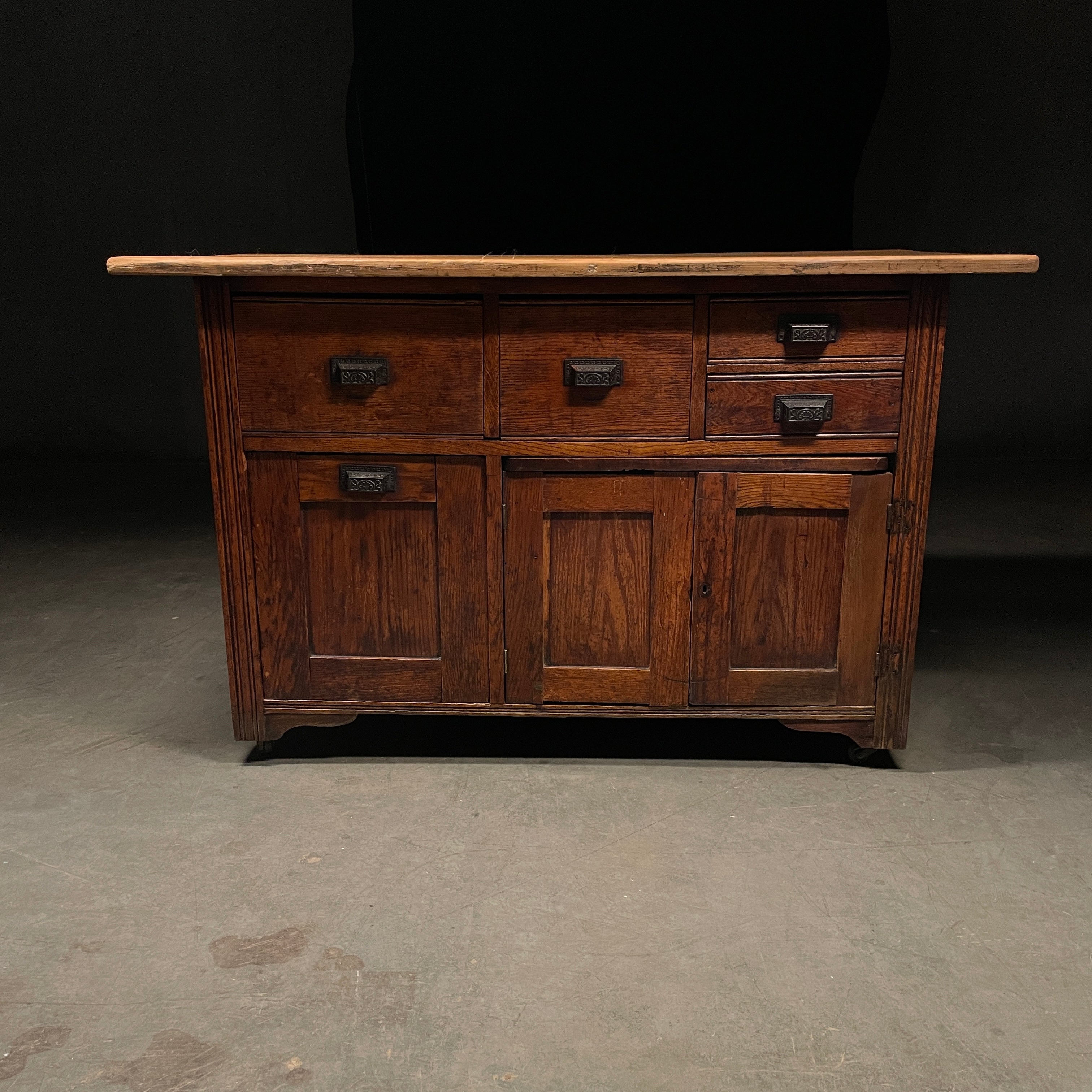 1890 country kitchen sideboard