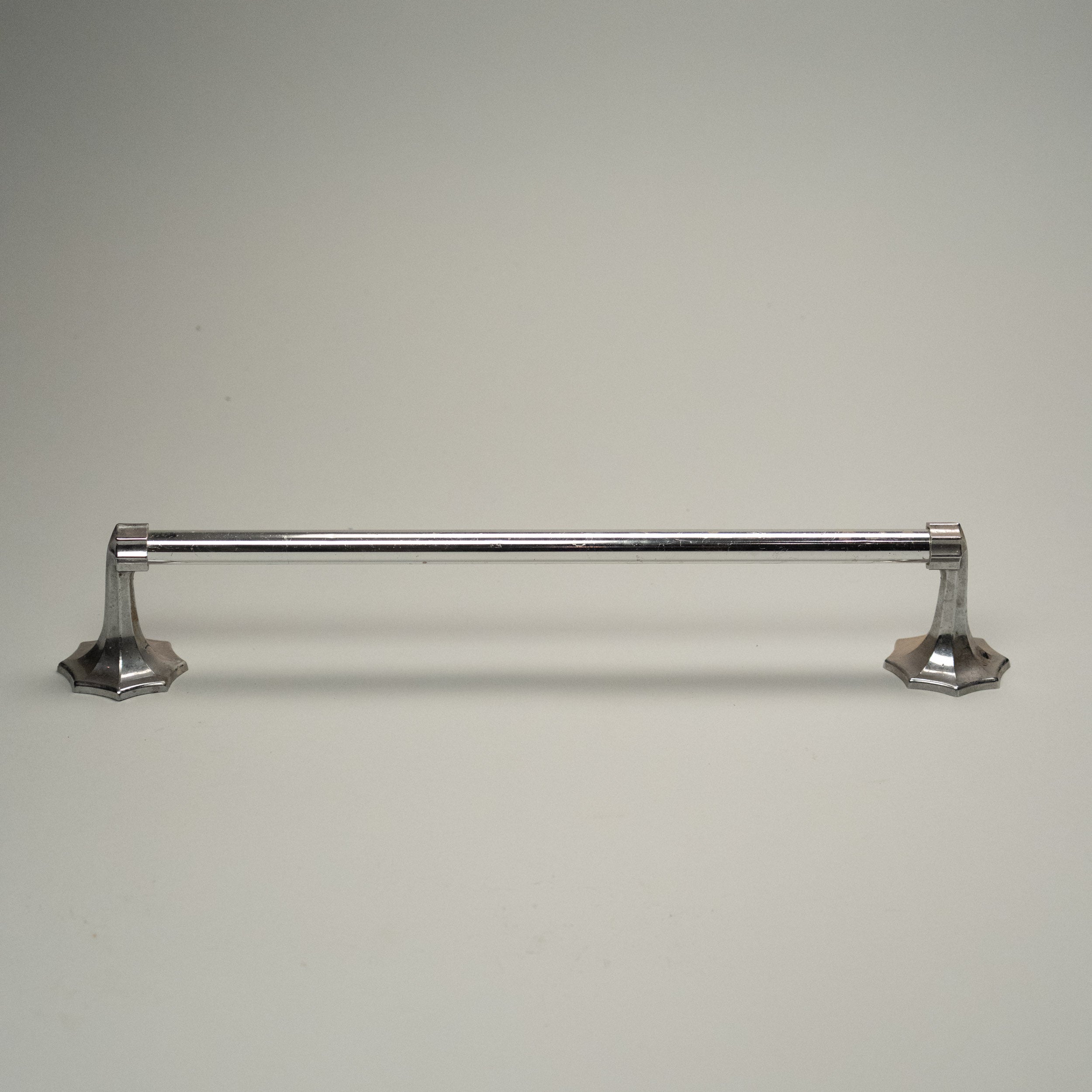 Art Deco Chrome Towel Rack
