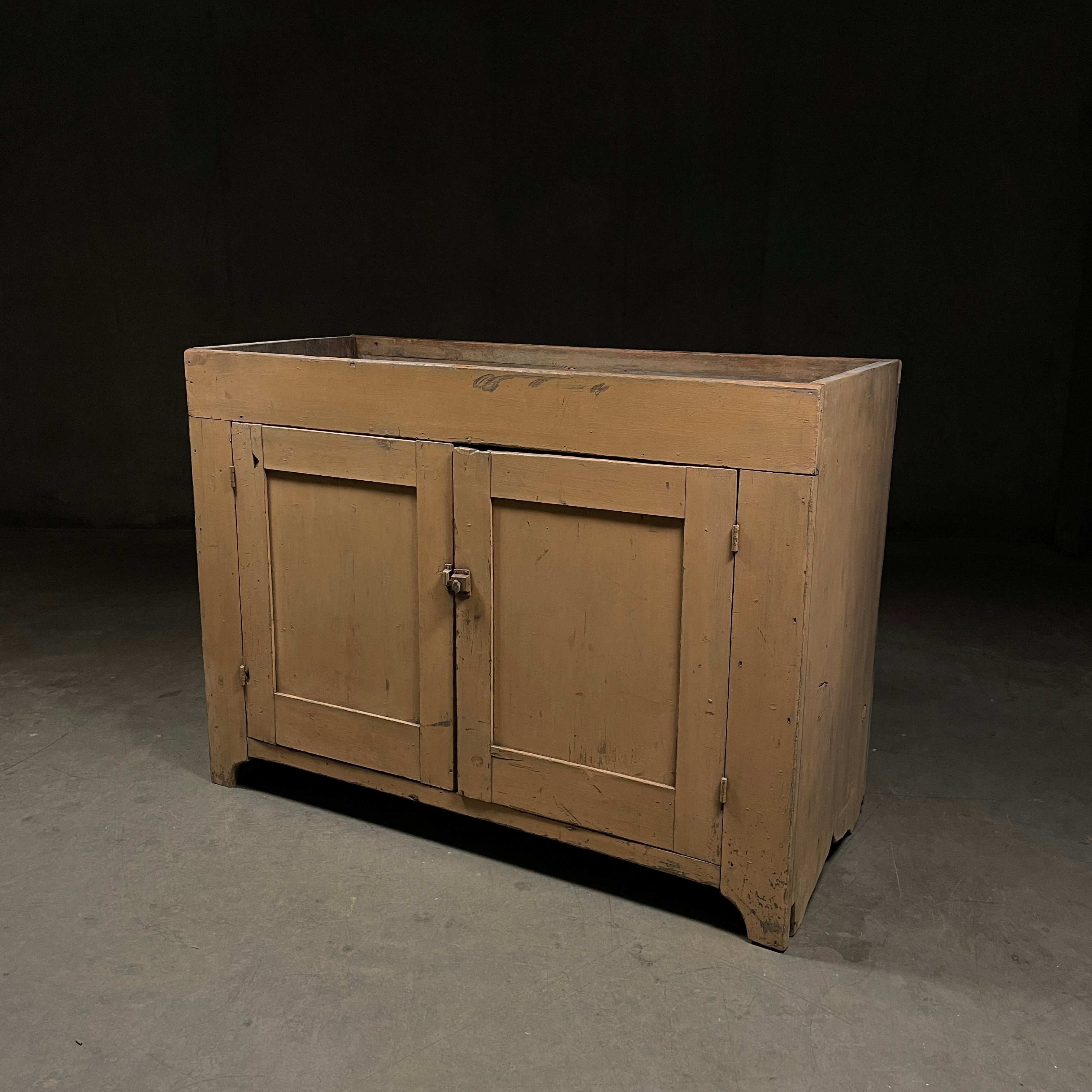 1880 pine country Dry Sink cabinet