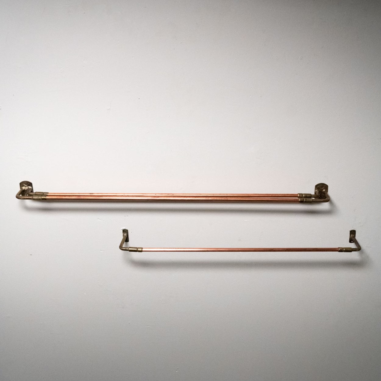 1930 brass copper towel racks hardware