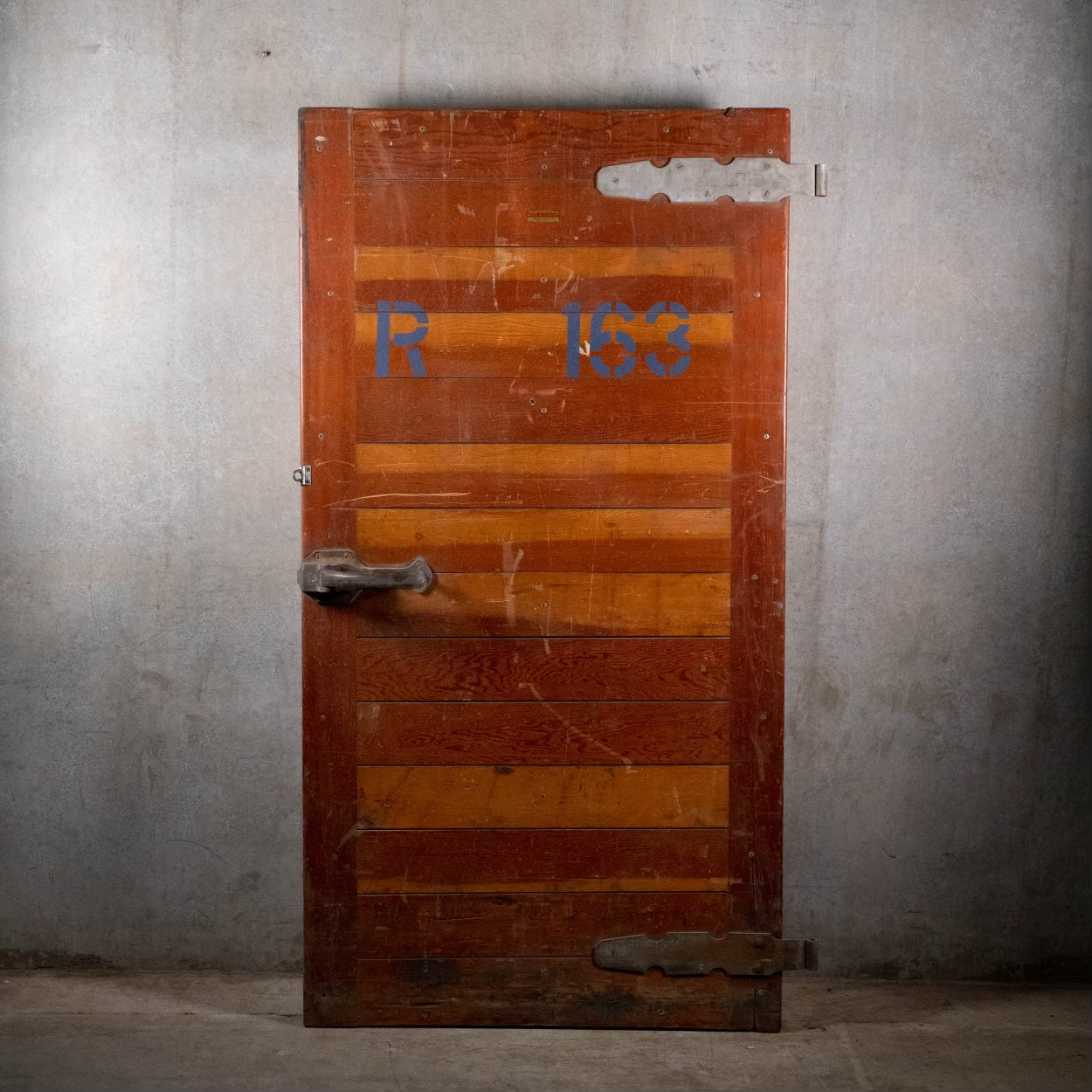 1930 solid wood freezer door
