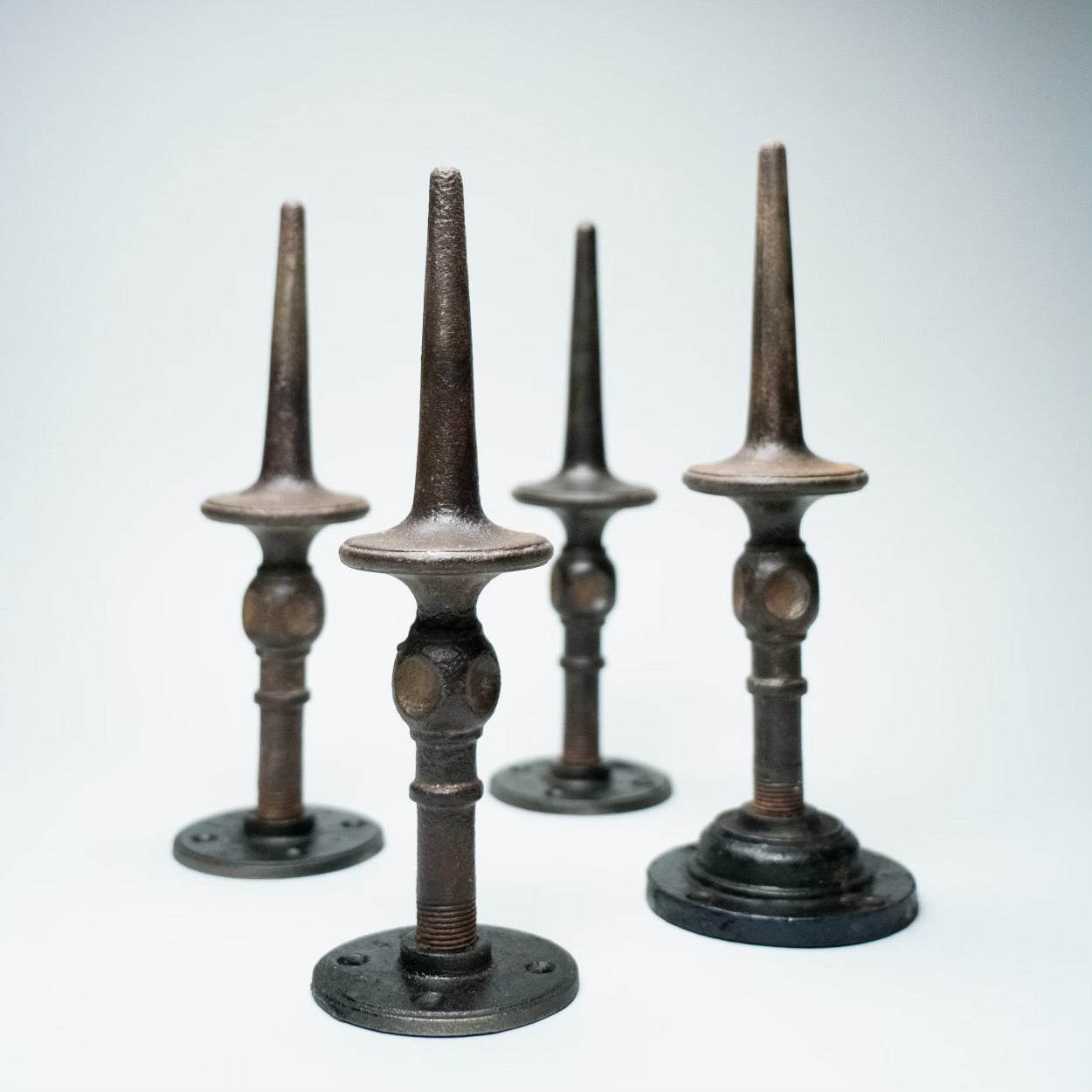 19th Century Cast Iron Finials