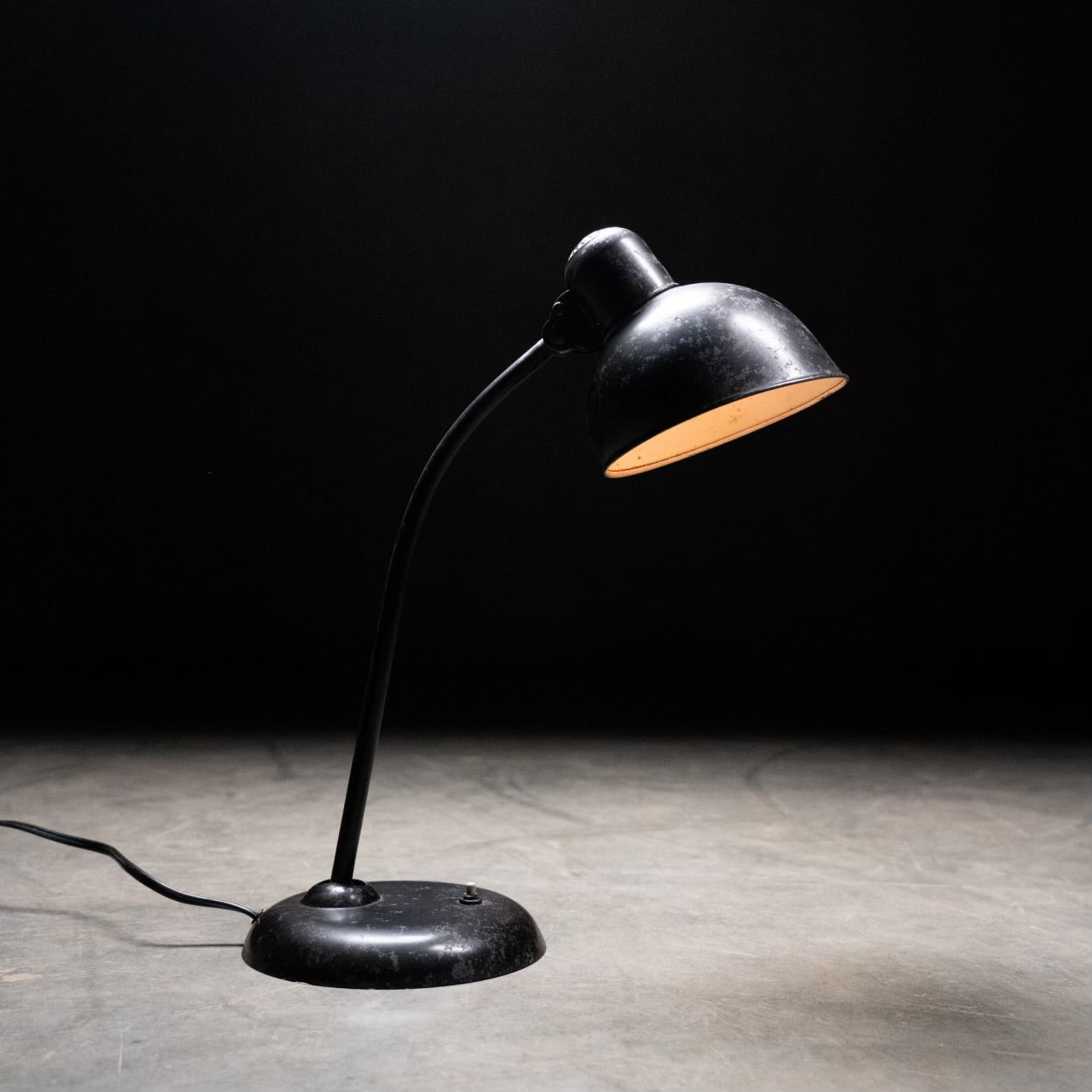 Vintage Table Lamp Model 6556 by Christian Dell Made by Kaiser