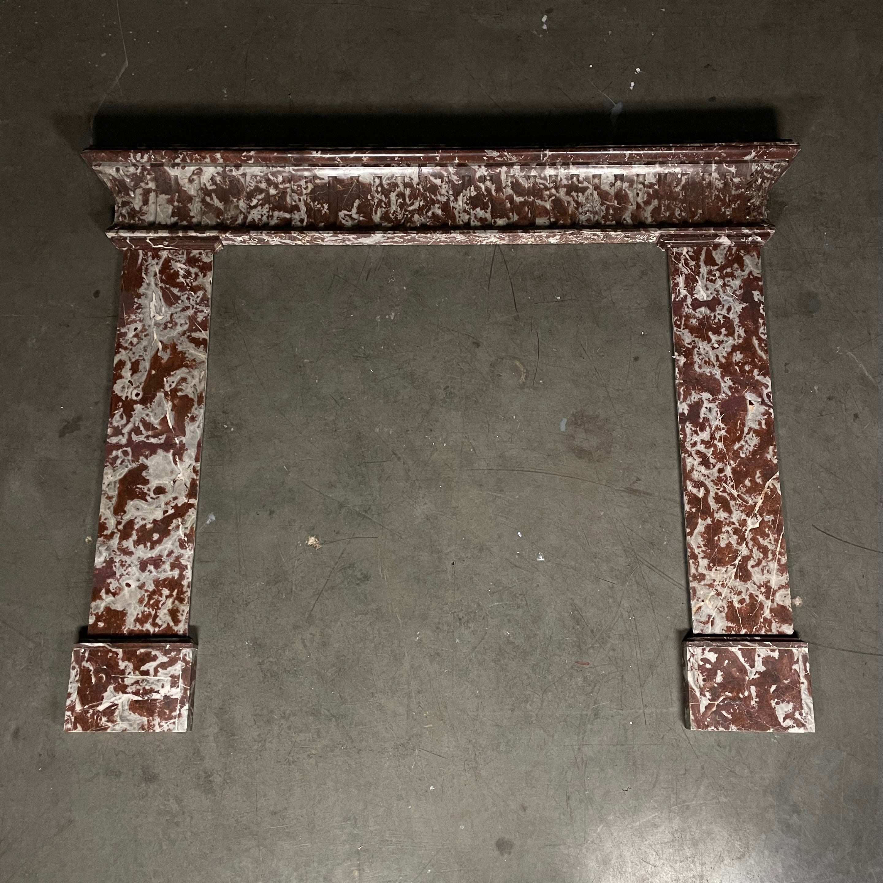 19th Century French Marble Fireplace Mantle Surround