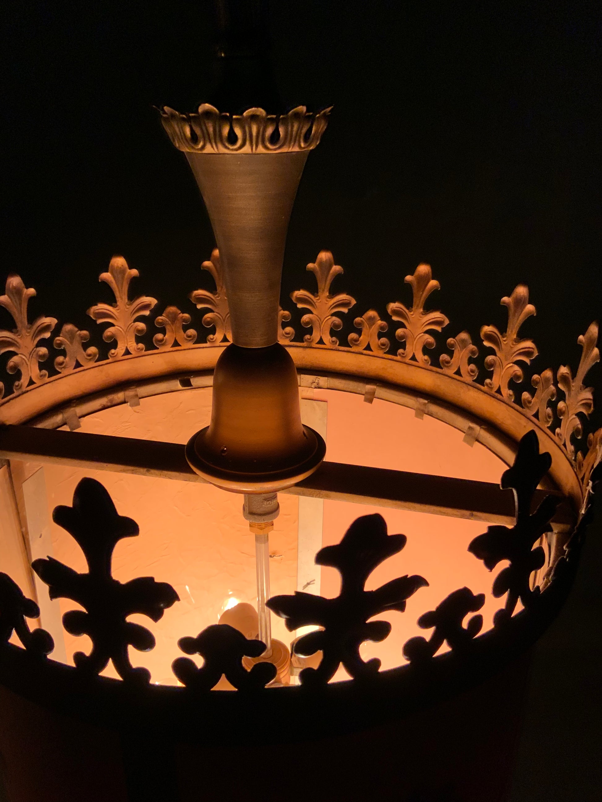 1920 Pendant / THEATRE Chandelier light | Scott Landon Antiques and Interiors.