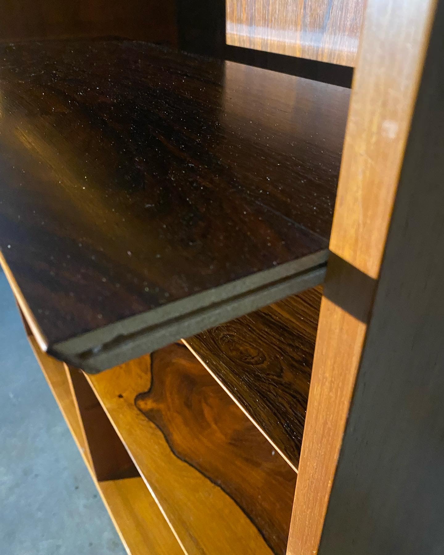 1960 rosewood bookcase by Poul Hundevad | Scott Landon Antiques and Interiors.