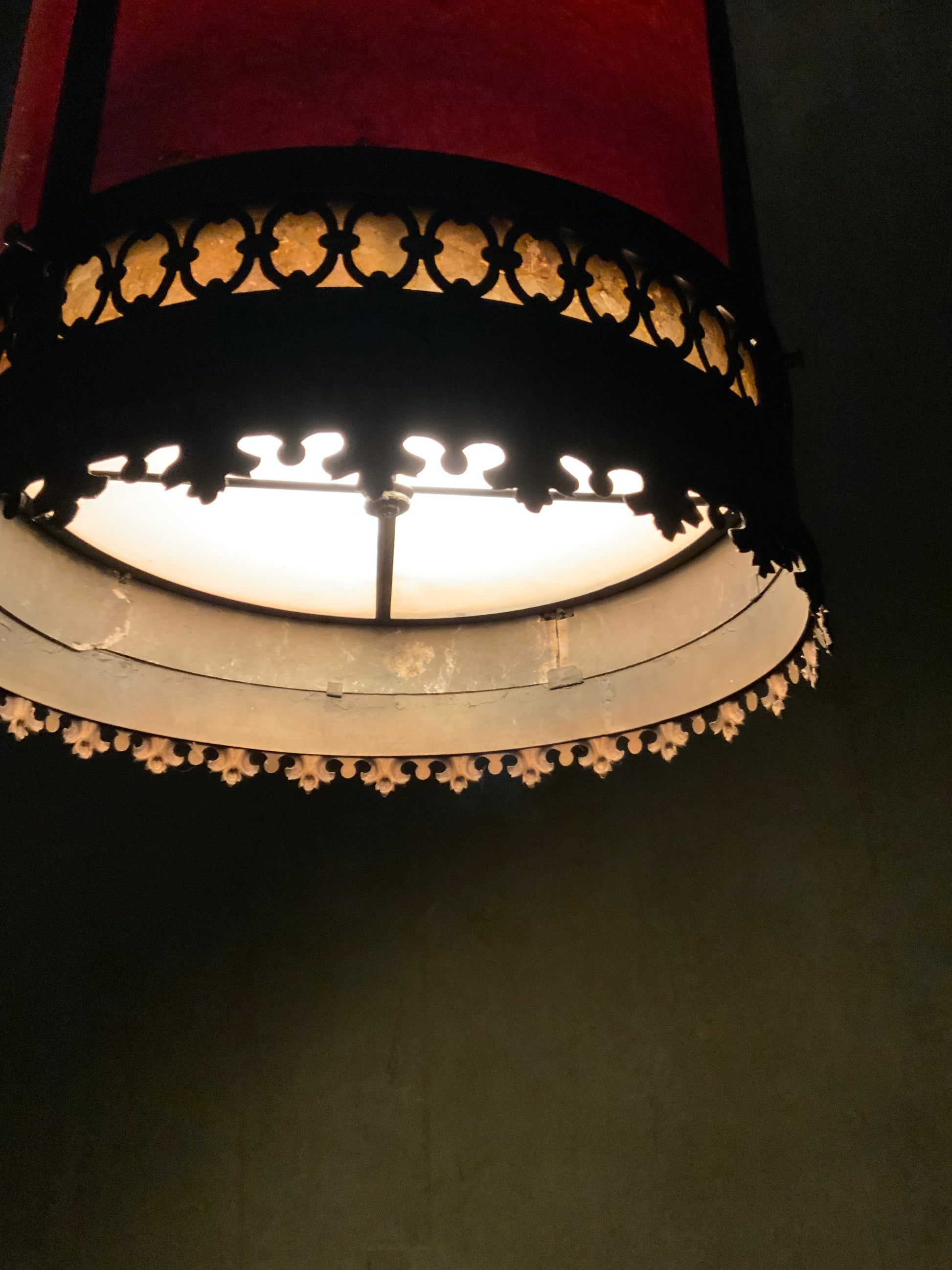 1920 Pendant / THEATRE Chandelier light | Scott Landon Antiques and Interiors.