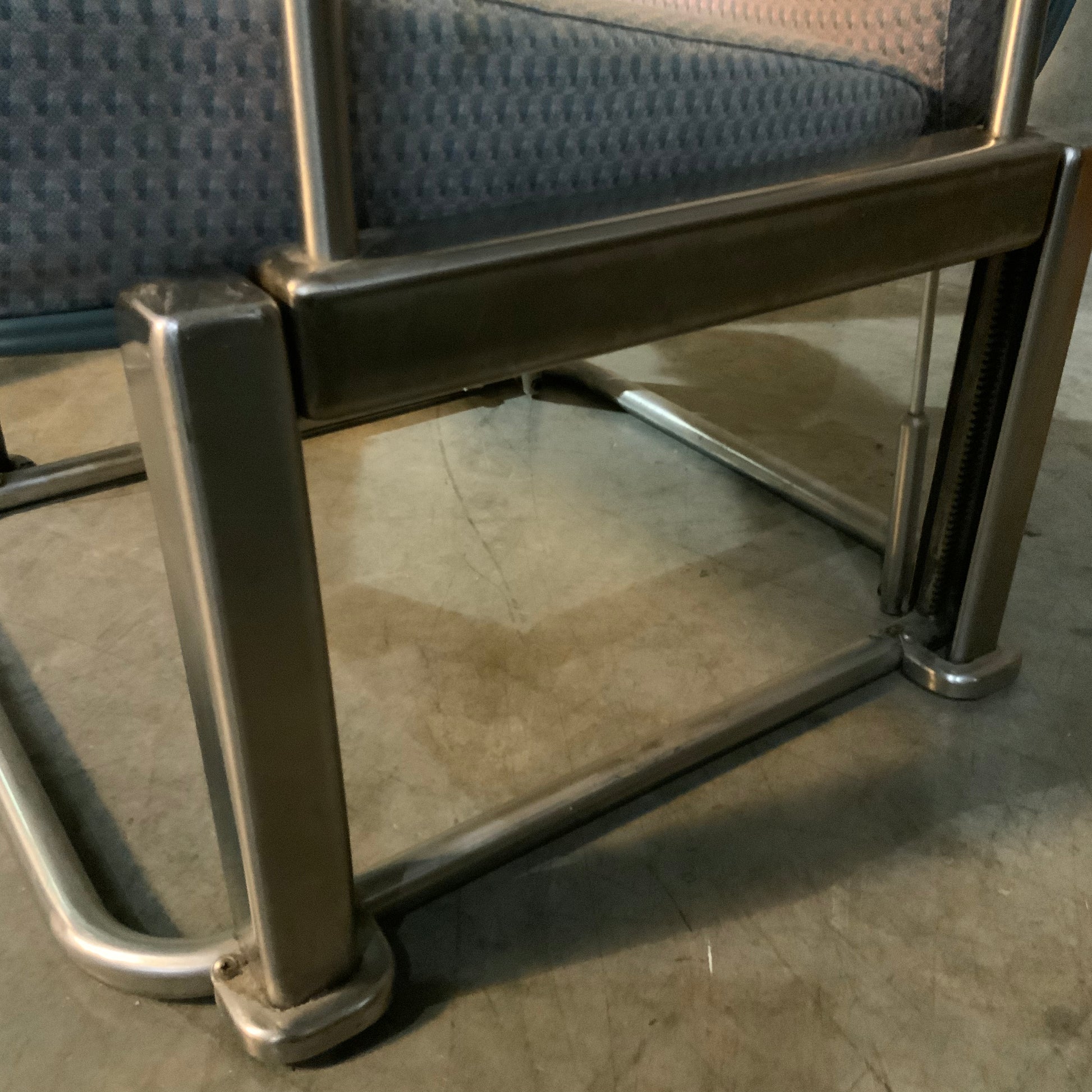 Henry Dreyfuss Industrial or Machine Age Lounge Chairs  for Pullman Train | Scott Landon Antiques and Interiors.