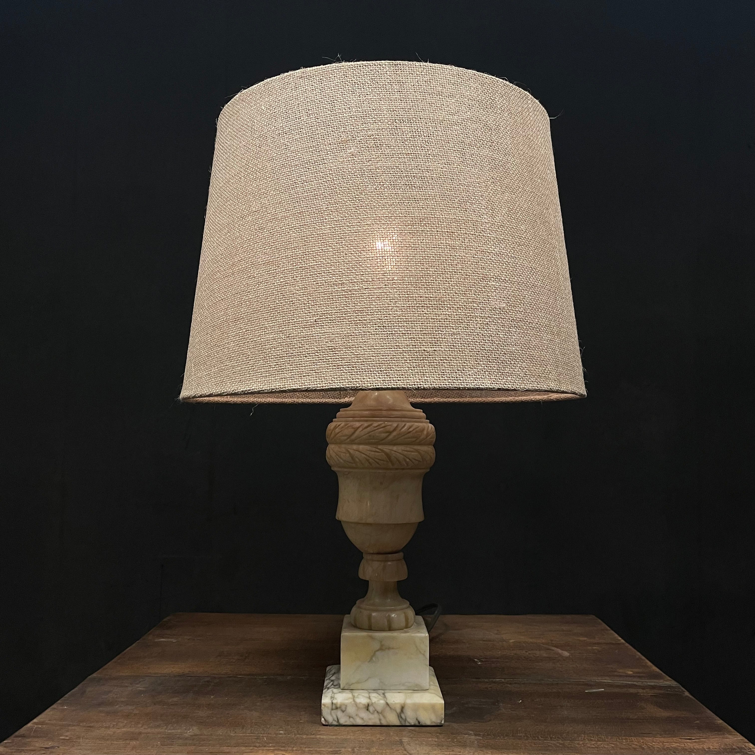 1930 Alabaster Lamp