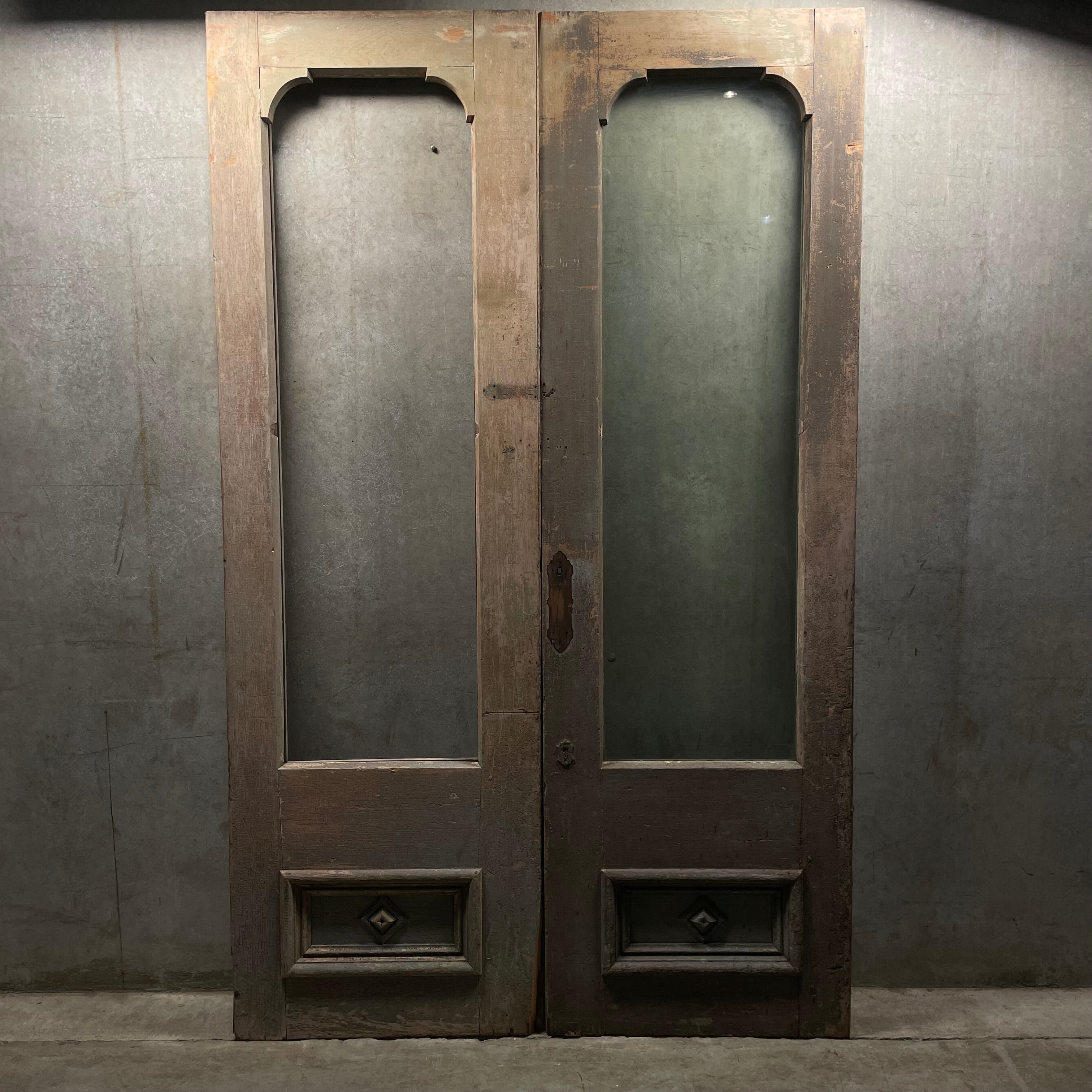 1880 Large Antique pine Doors