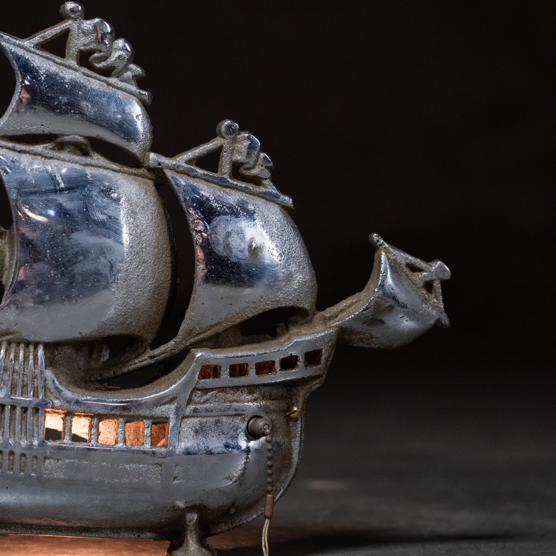 boat lamp | Scott Landon Antiques and Interiors.