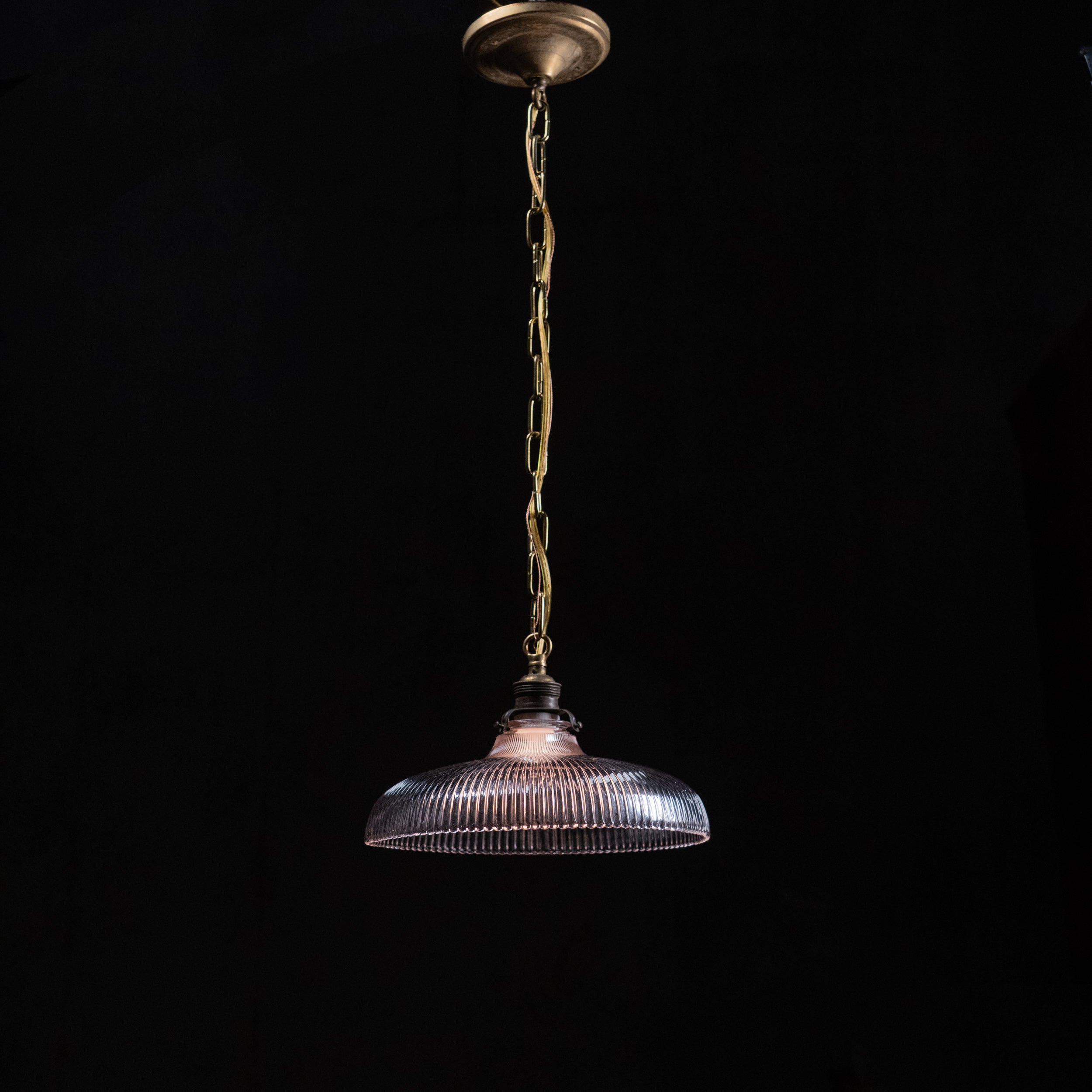holophane pendant | Scott Landon Antiques and Interiors.