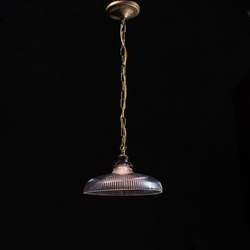 holophane pendant | Scott Landon Antiques and Interiors.