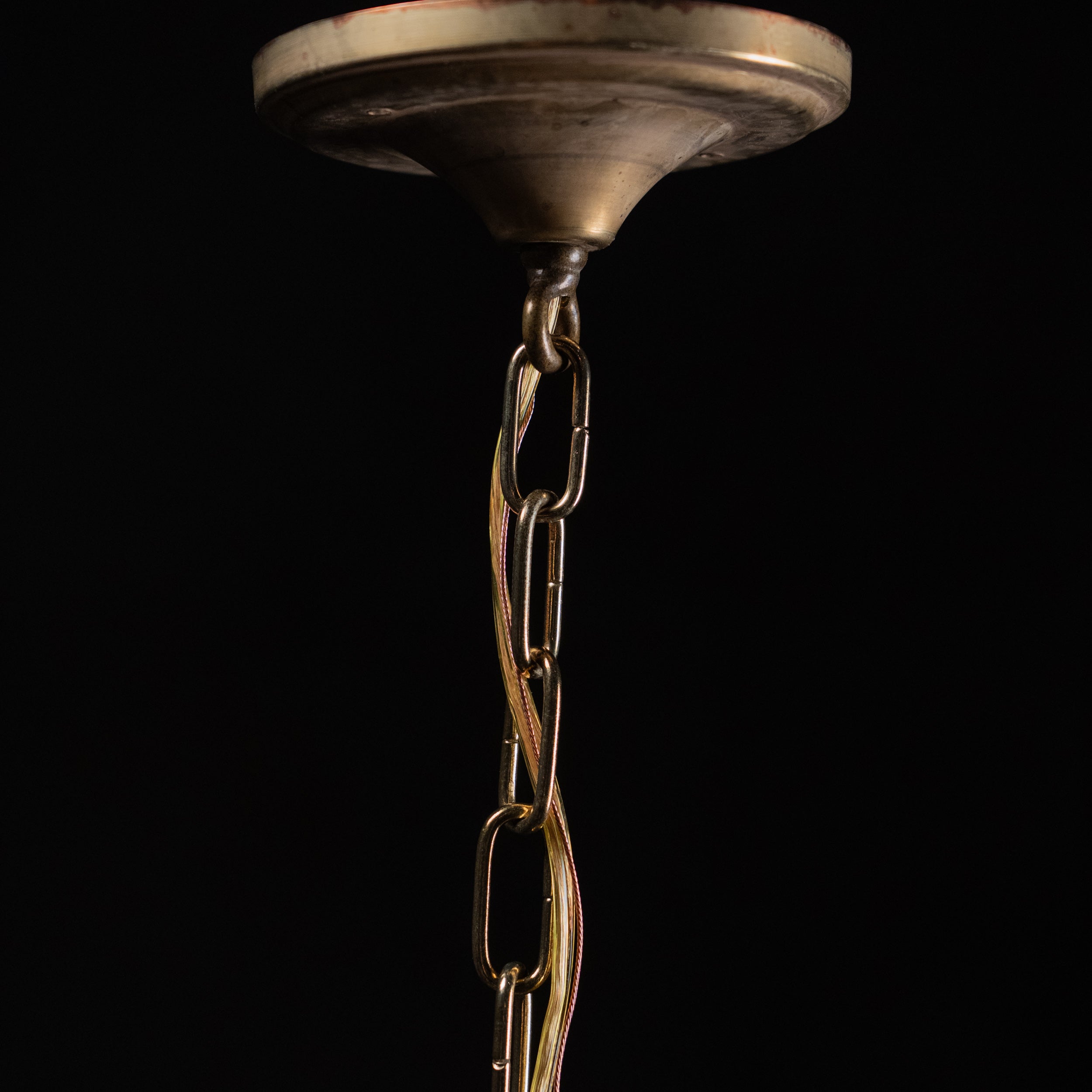 holophane pendant | Scott Landon Antiques and Interiors.