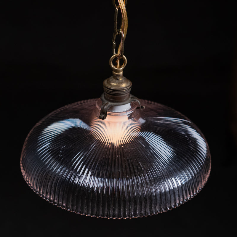 holophane pendant | Scott Landon Antiques and Interiors.
