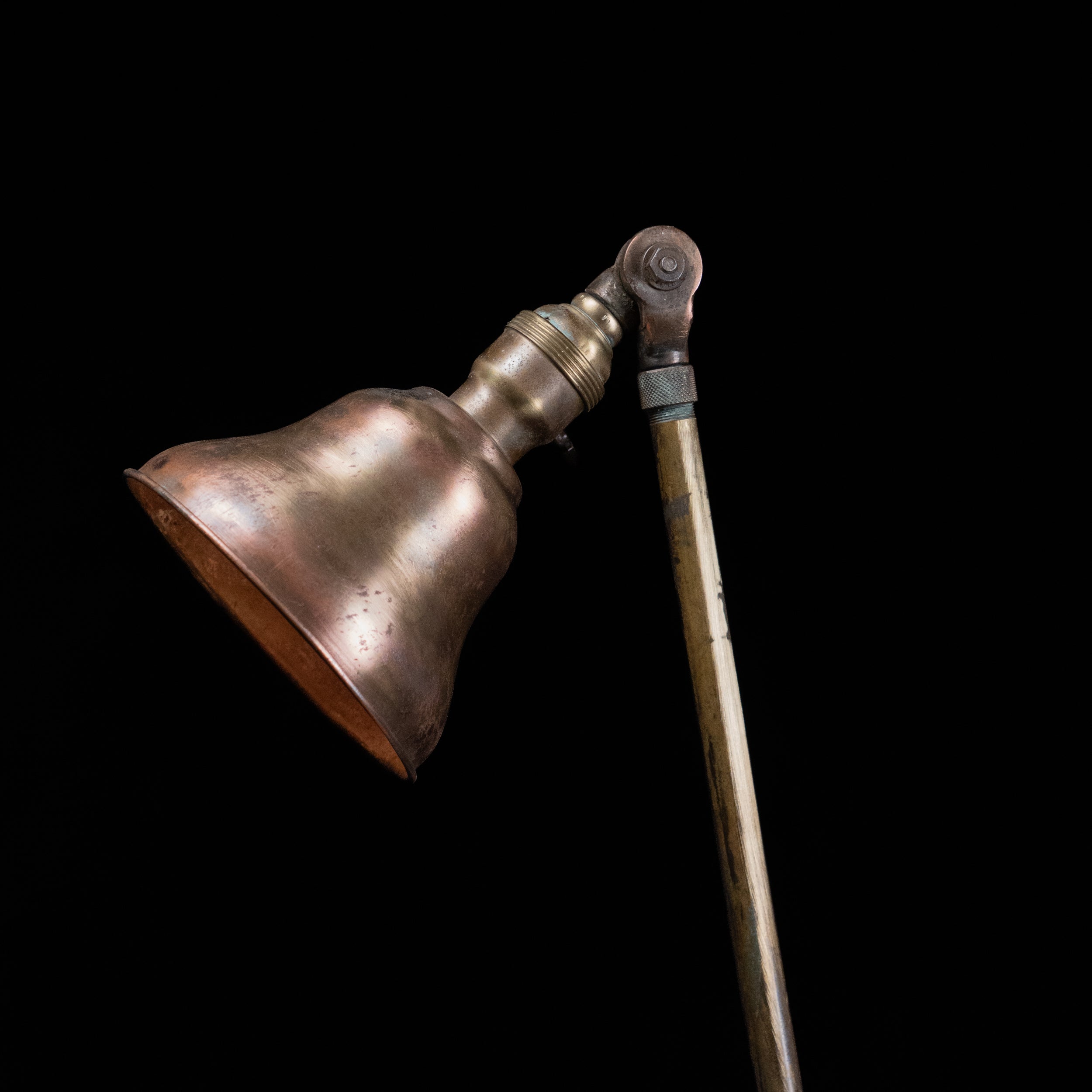 clamp on lamp | Scott Landon Antiques and Interiors.