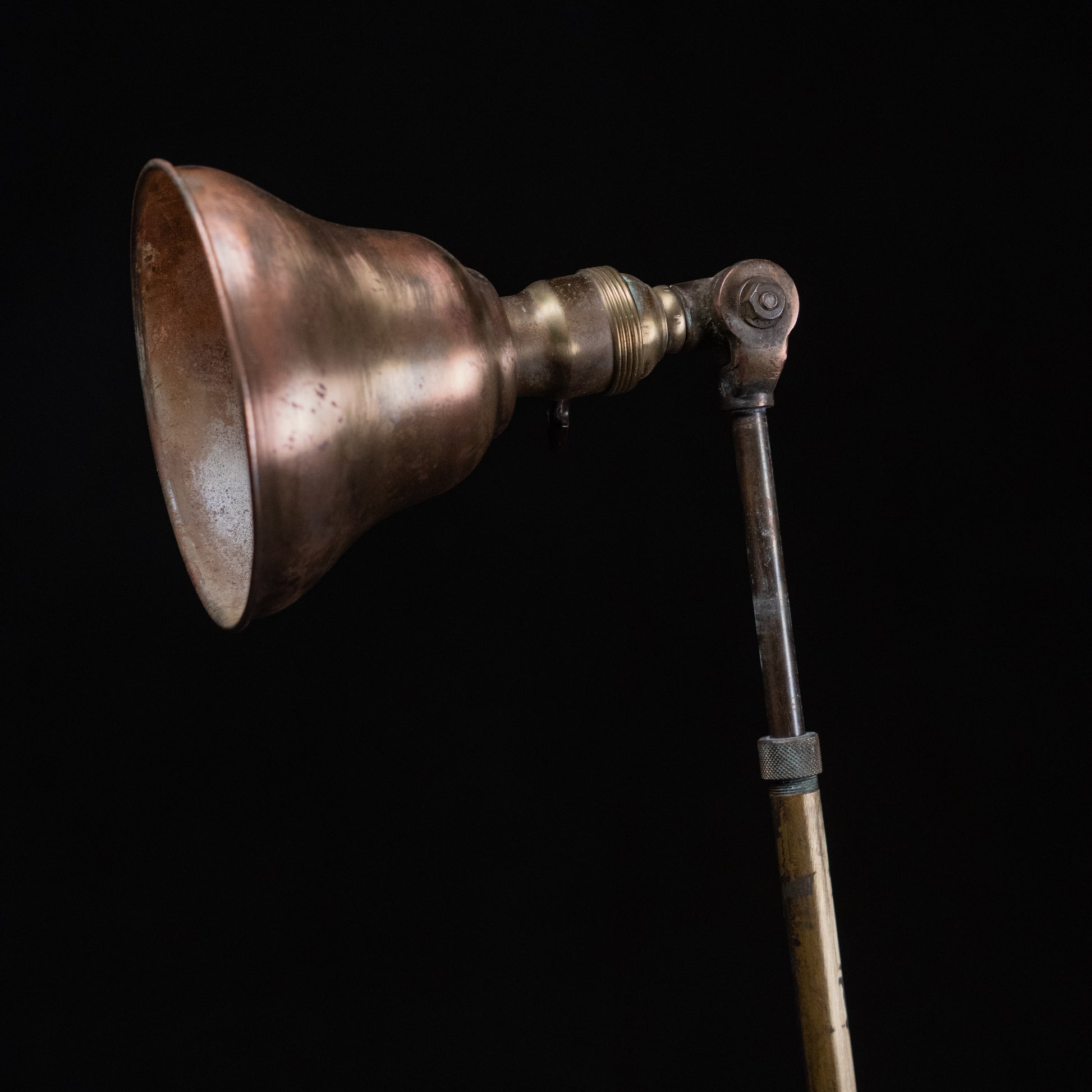 clamp on lamp | Scott Landon Antiques and Interiors.