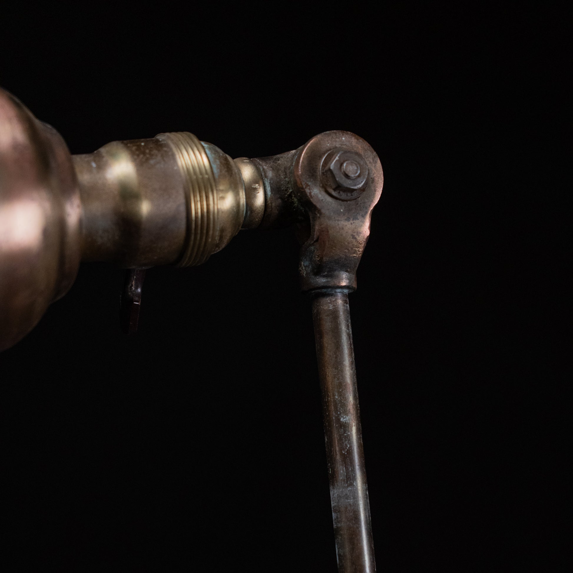clamp on lamp | Scott Landon Antiques and Interiors.