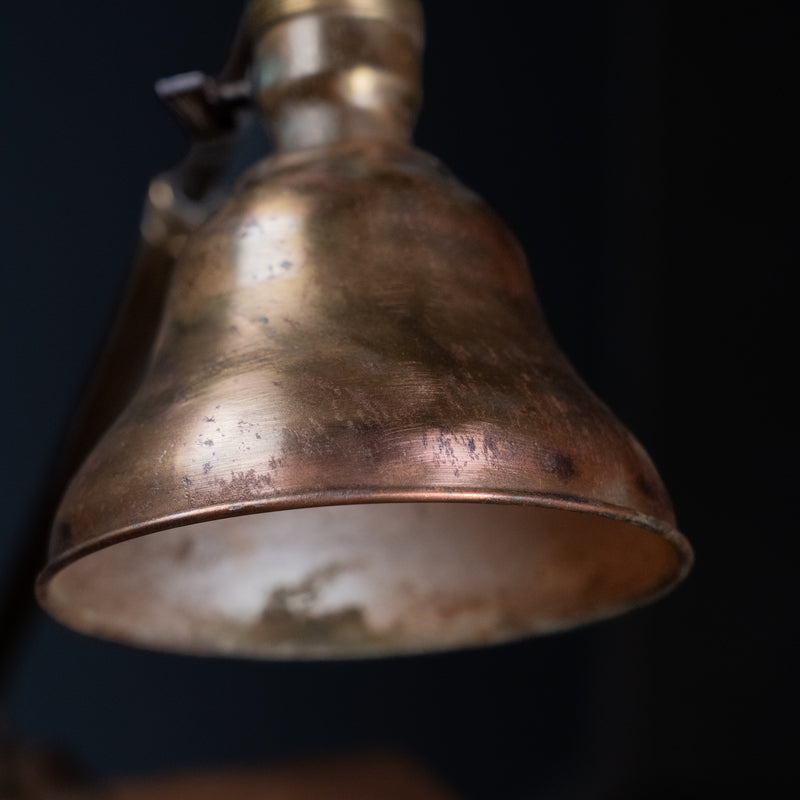 clamp on lamp | Scott Landon Antiques and Interiors.