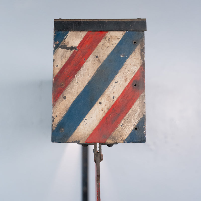 barber sign | Scott Landon Antiques and Interiors.