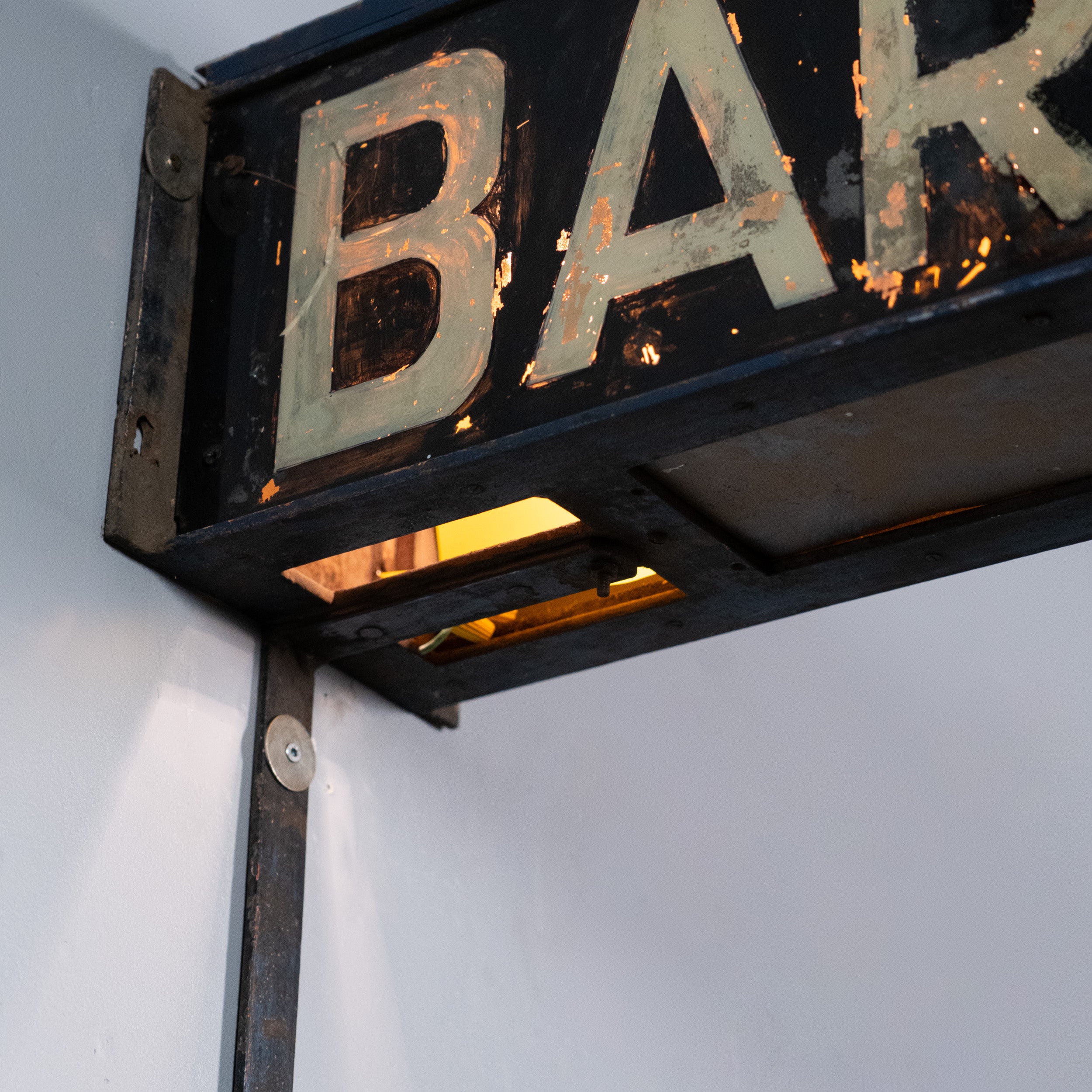 barber sign | Scott Landon Antiques and Interiors.