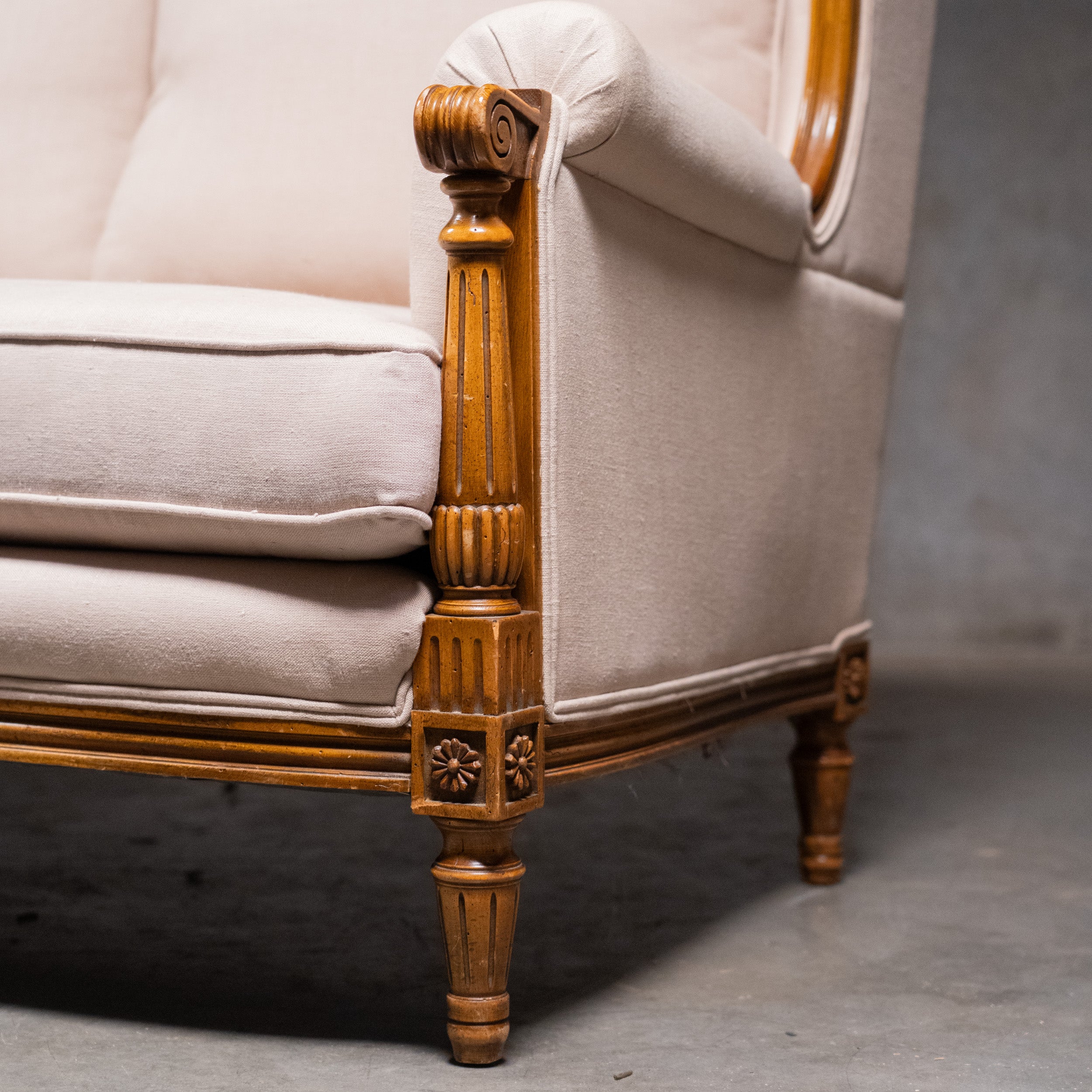 couch | Scott Landon Antiques and Interiors.