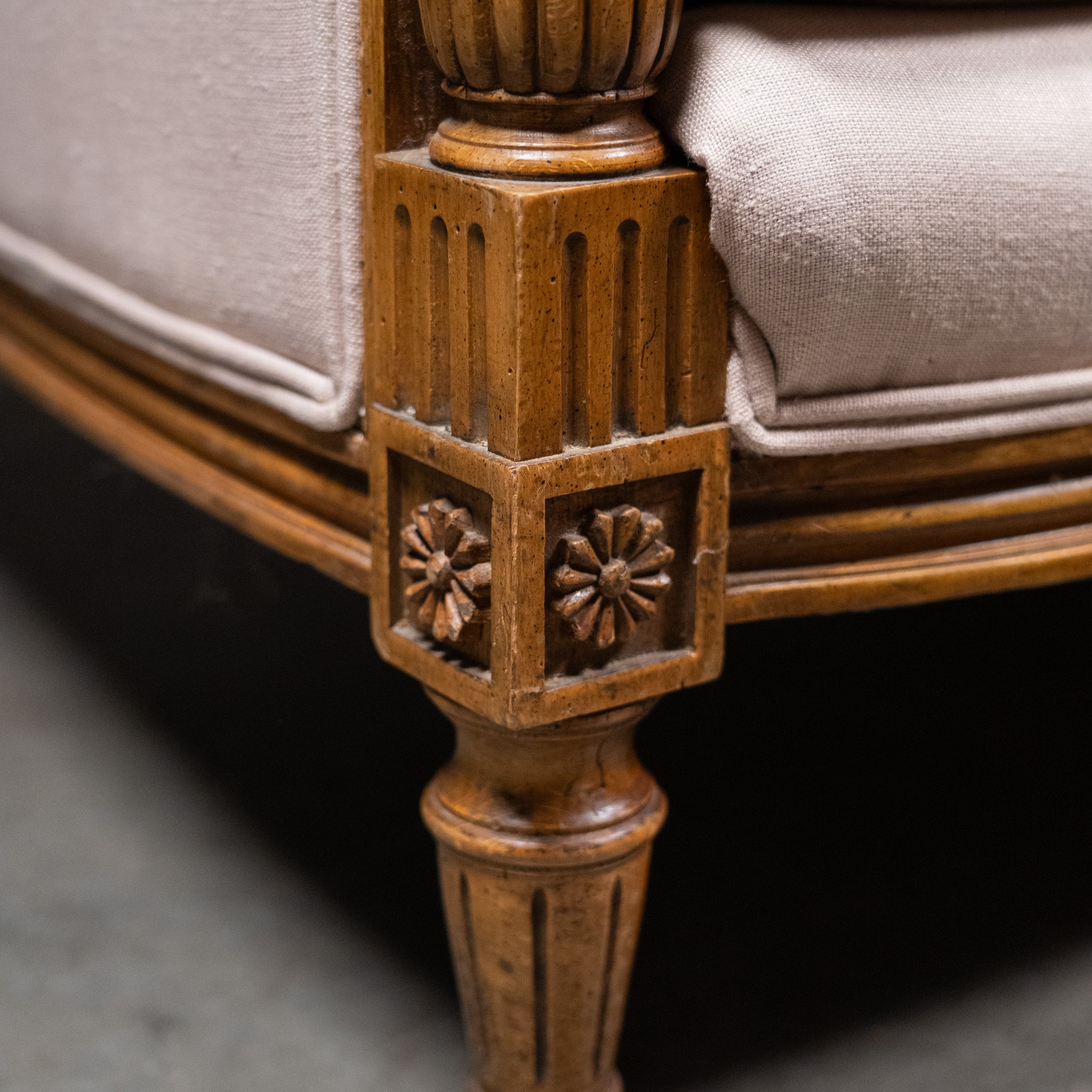 couch | Scott Landon Antiques and Interiors.