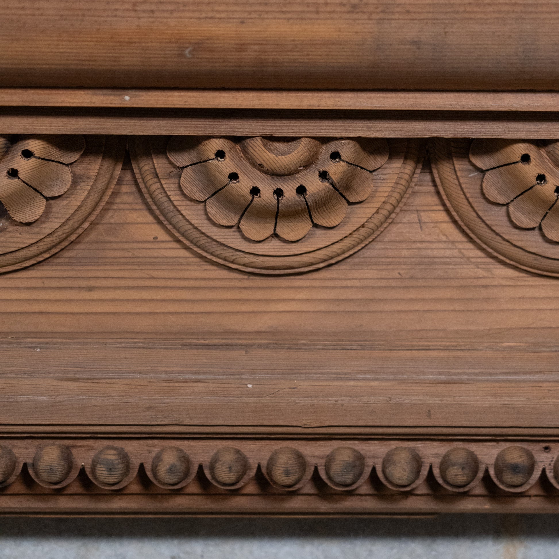 wooden mantle | Scott Landon Antiques and Interiors.