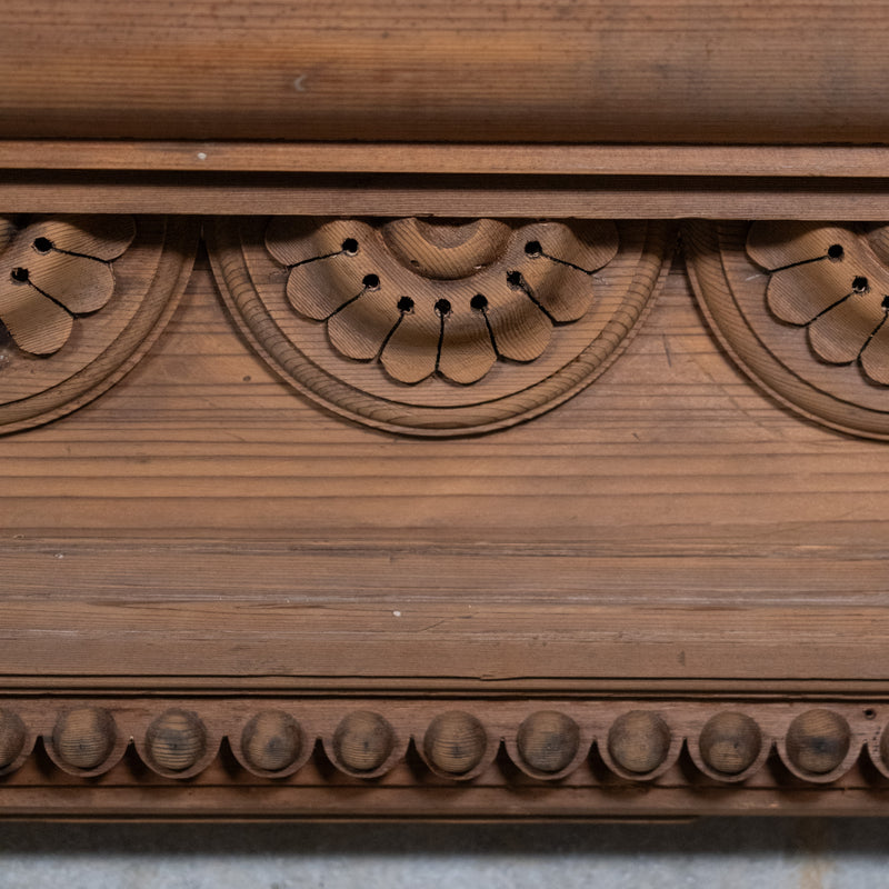 wooden mantle | Scott Landon Antiques and Interiors.