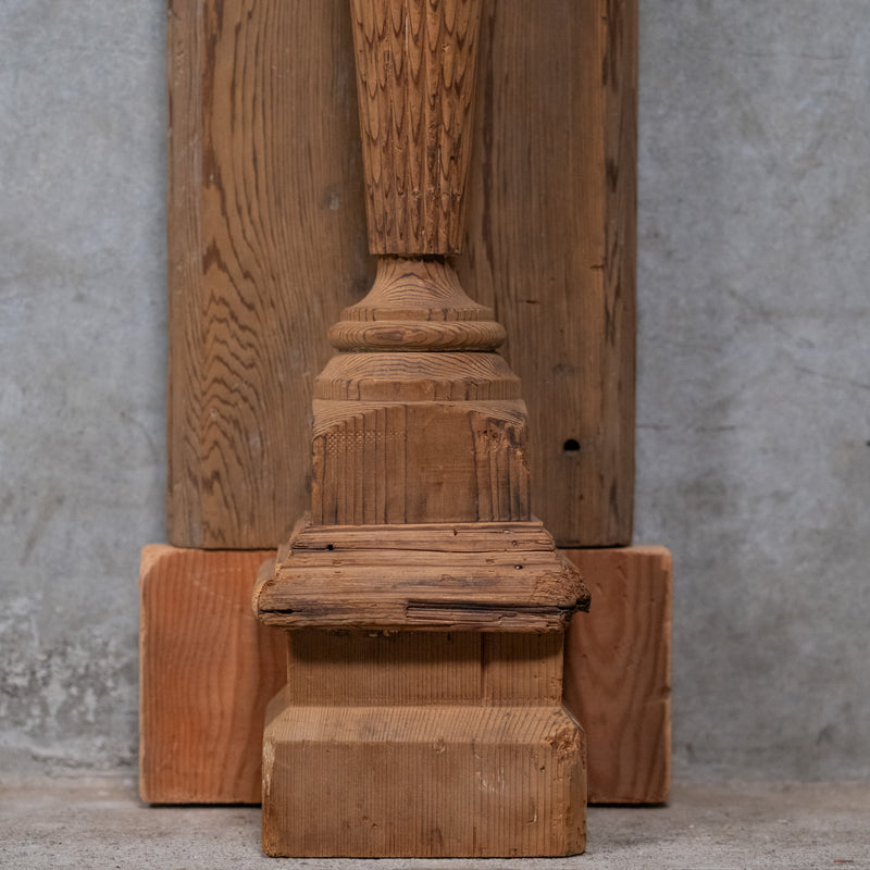 wooden mantle | Scott Landon Antiques and Interiors.