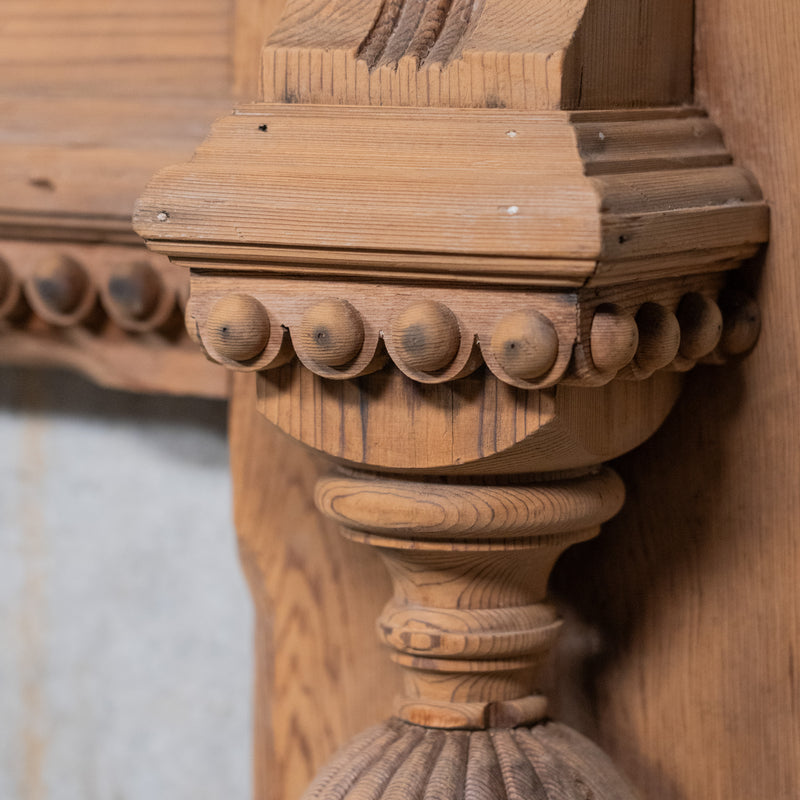 wooden mantle | Scott Landon Antiques and Interiors.