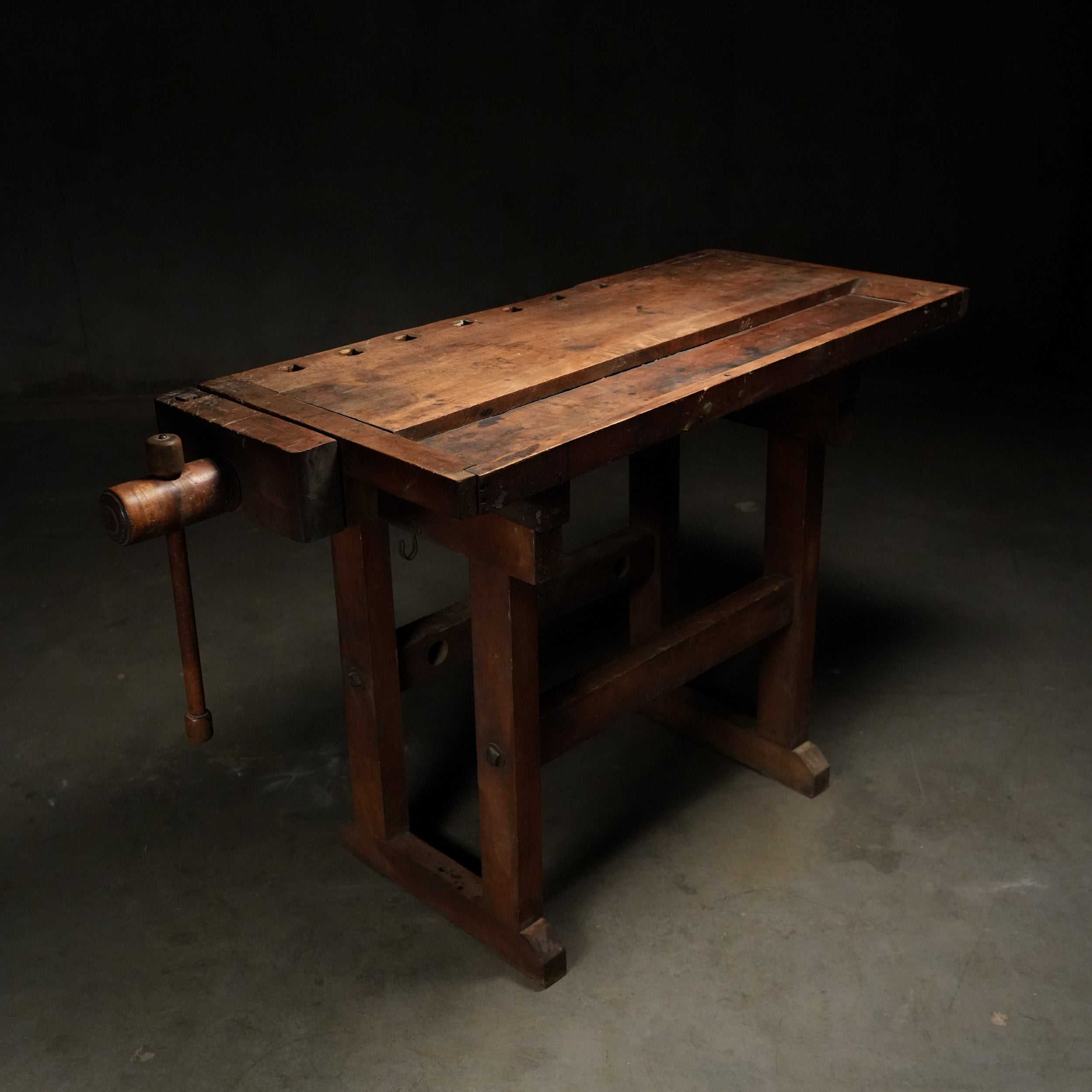 1930 Wooden Industrial Work Bench