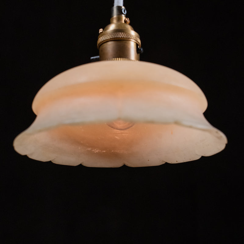 alabaster pendants | Scott Landon Antiques and Interiors.