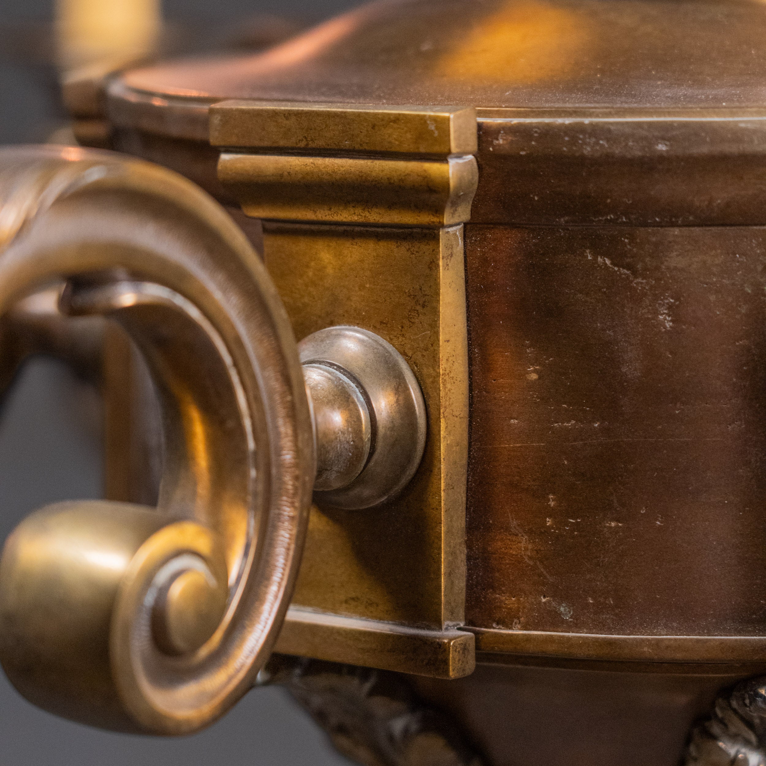 brass chandelier | Scott Landon Antiques and Interiors.