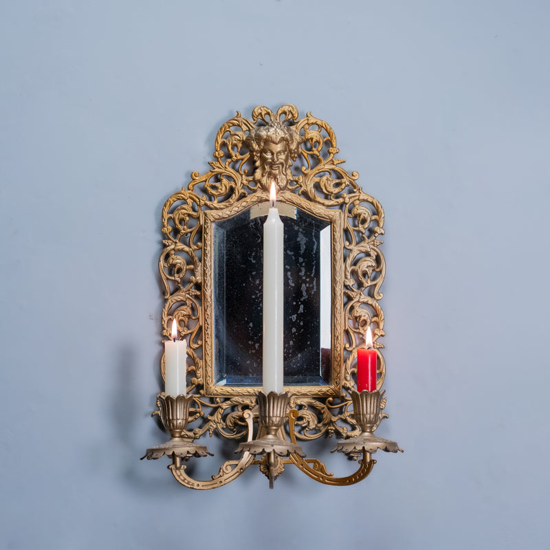 candle mirror | Scott Landon Antiques and Interiors.