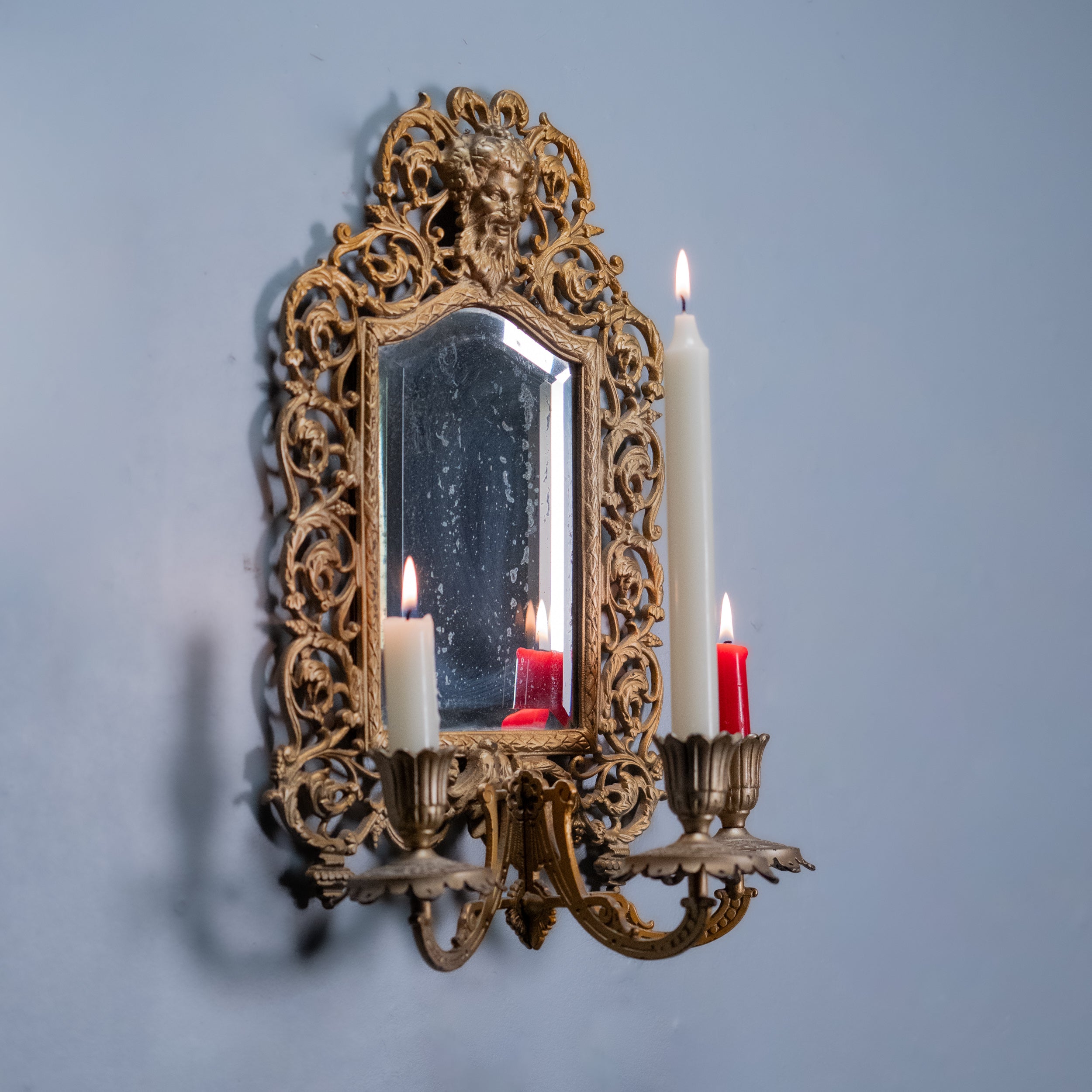 candle mirror | Scott Landon Antiques and Interiors.