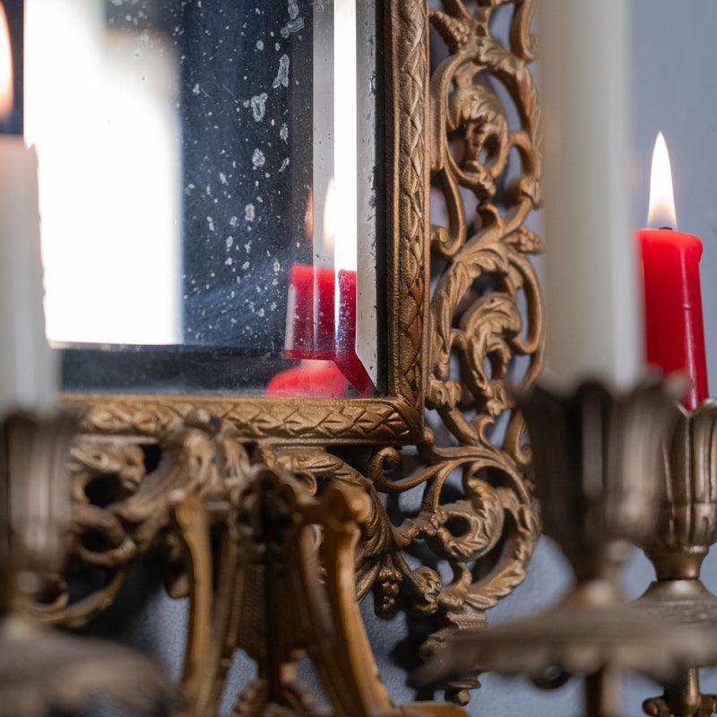 candle mirror | Scott Landon Antiques and Interiors.