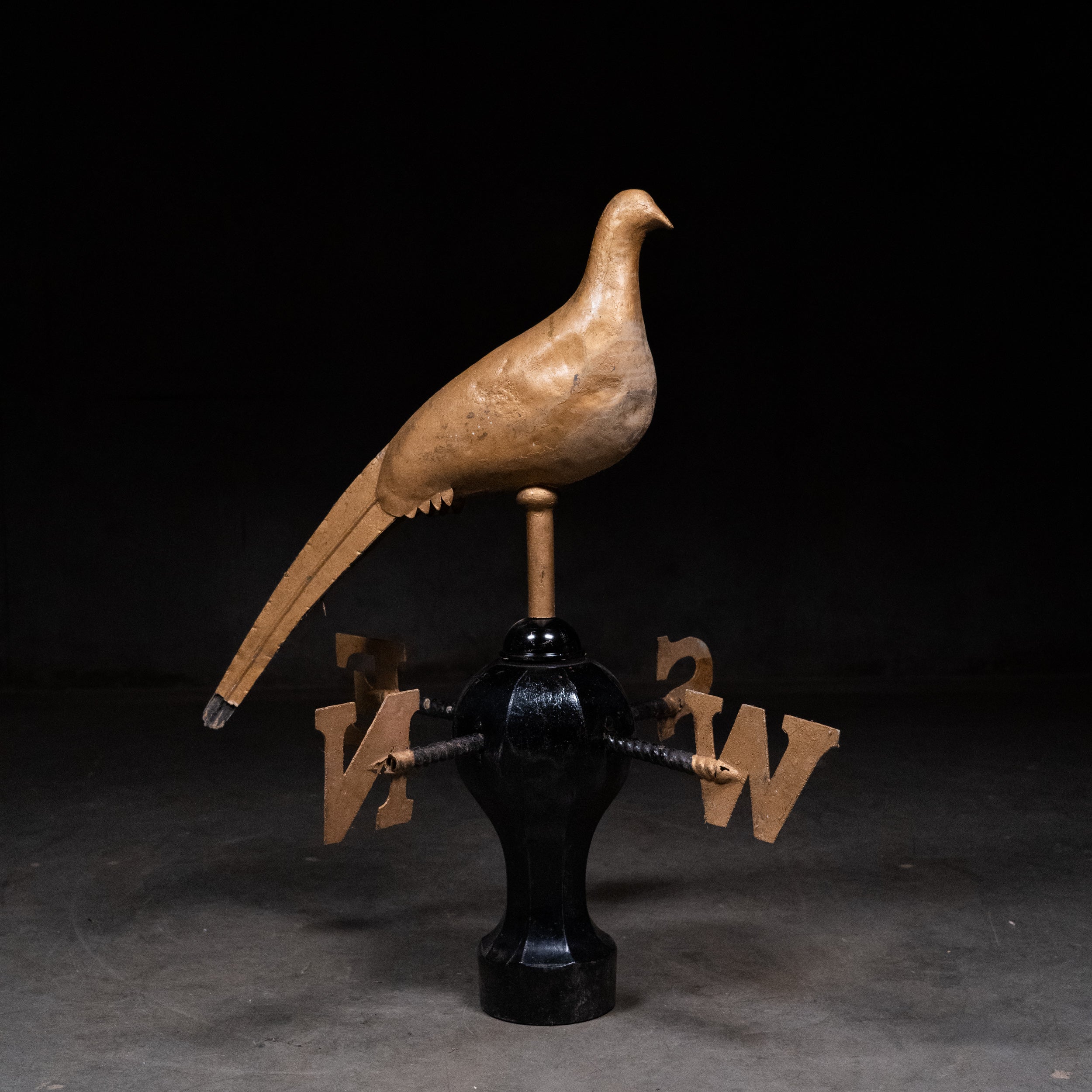 1940 Canadian Pheasant Tin Weathervane