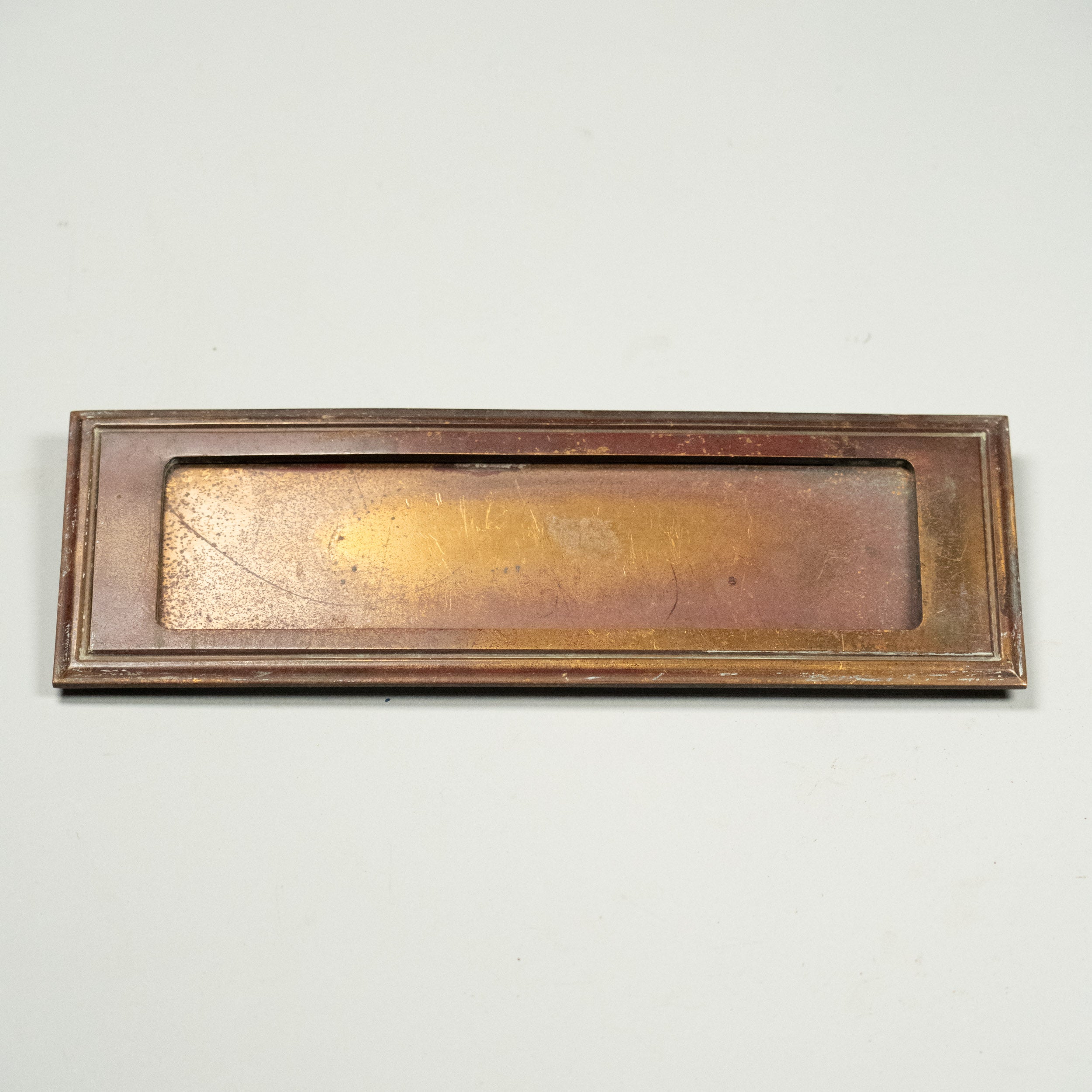 1930 Large Copper Mail Slot