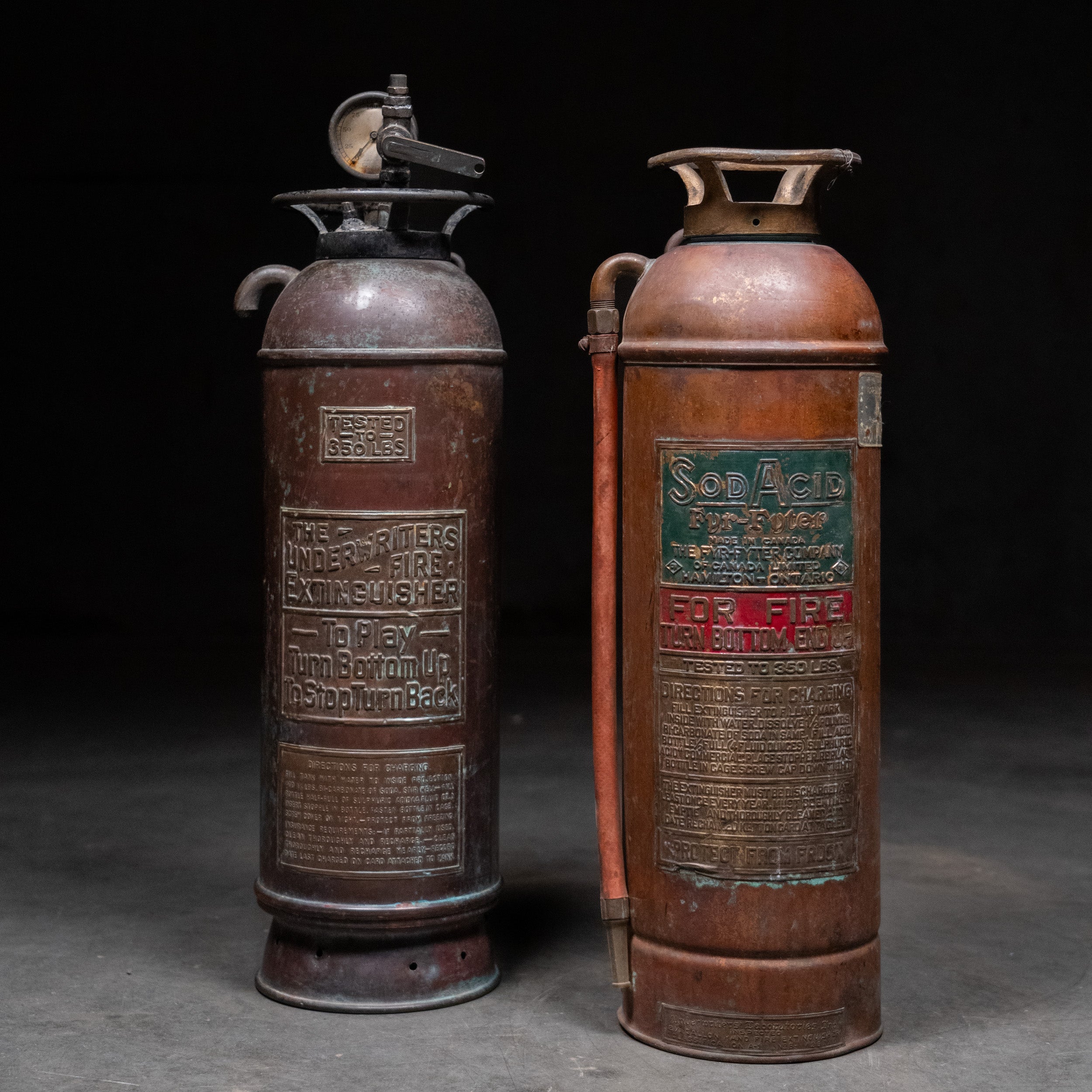 Copper Fire Extinguishers