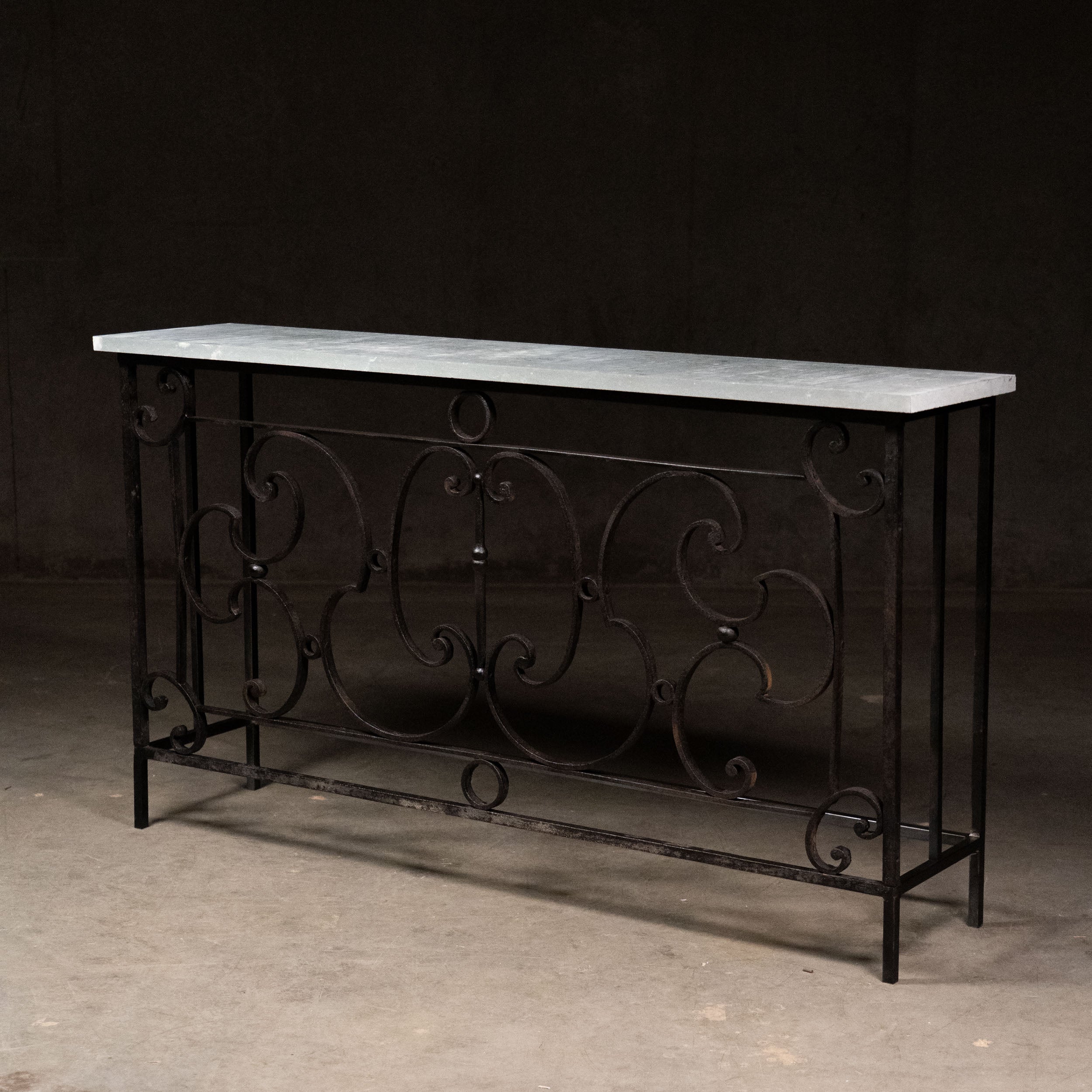 1880 Iron Console Table