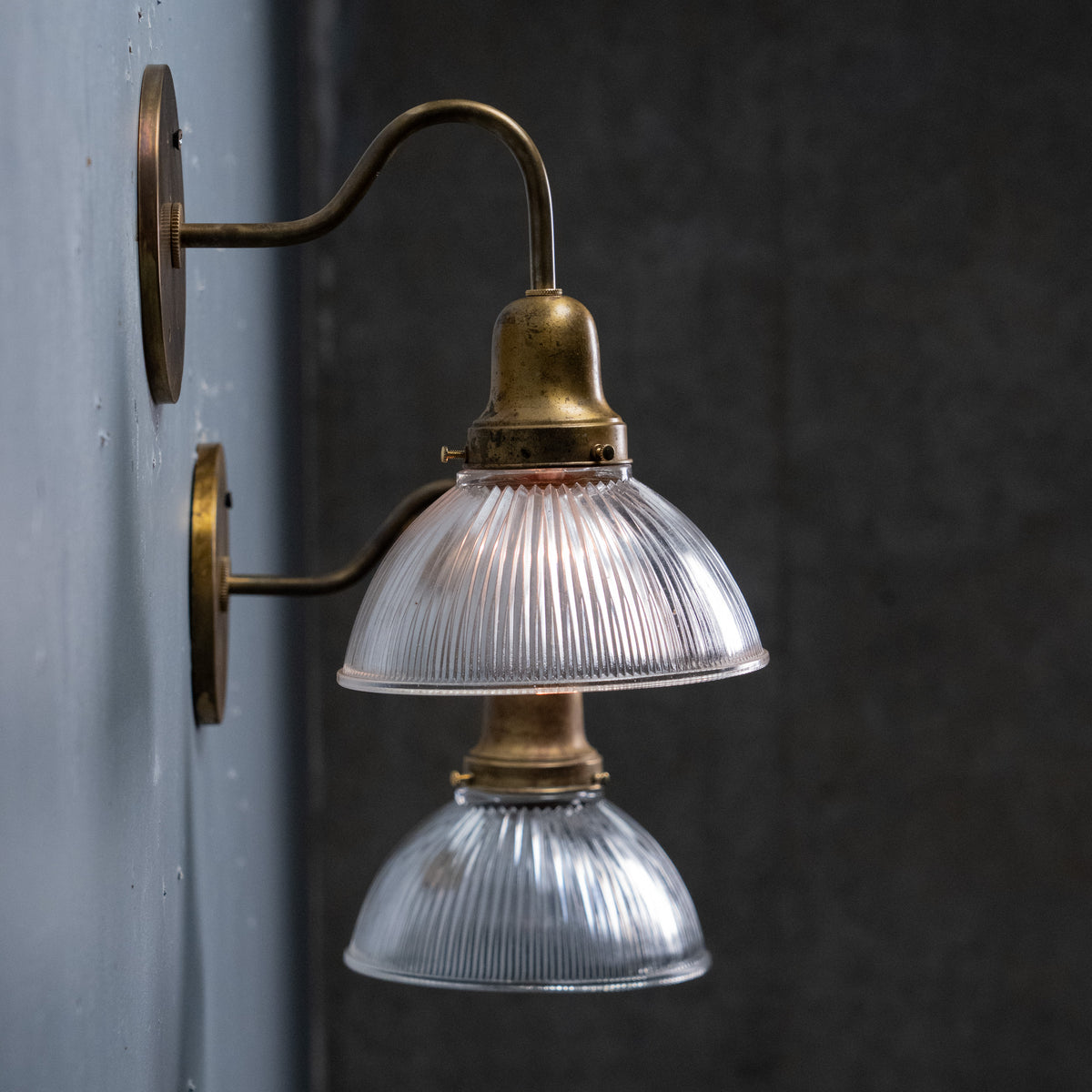 holophane sconces | Scott Landon Antiques and Interiors.