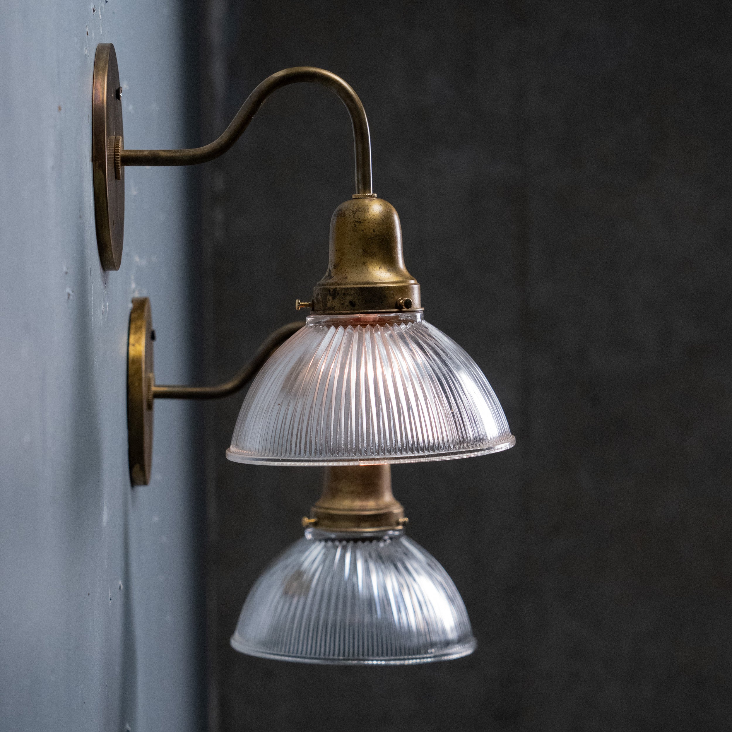 holophane sconces | Scott Landon Antiques and Interiors.