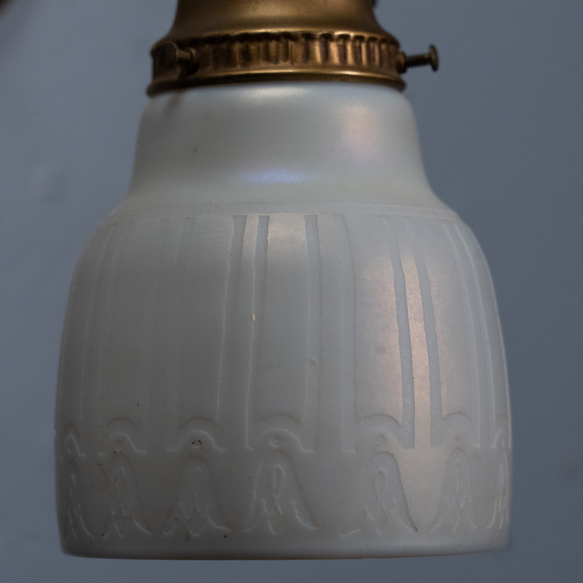 milk glass sconces | Scott Landon Antiques and Interiors.