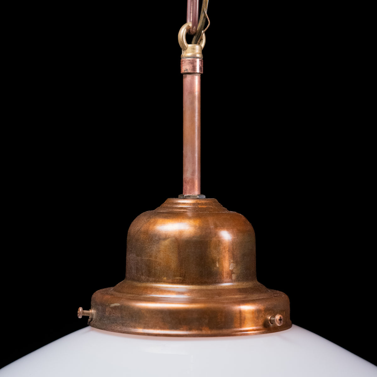copper pendants | Scott Landon Antiques and Interiors.