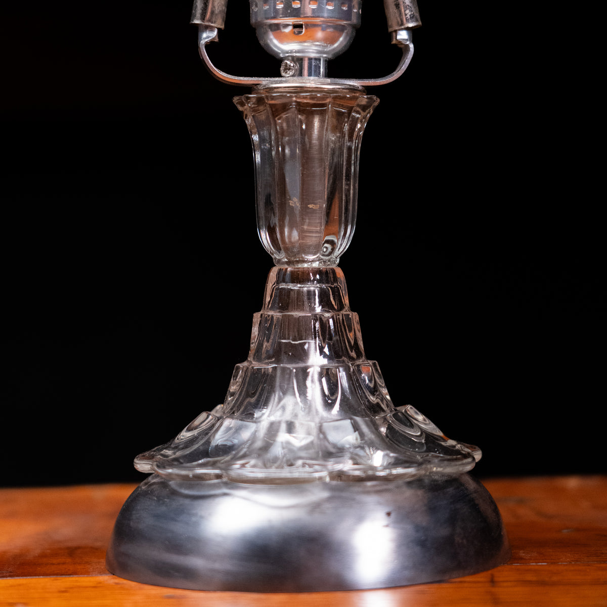 glass lamp | Scott Landon Antiques and Interiors.