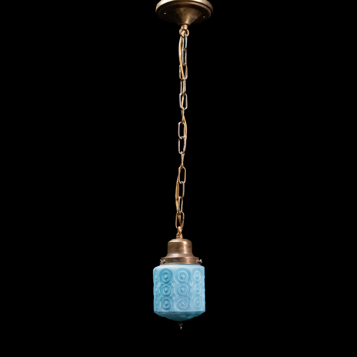 blue pendant | Scott Landon Antiques and Interiors.