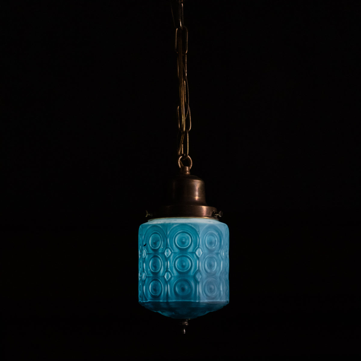 blue pendant | Scott Landon Antiques and Interiors.